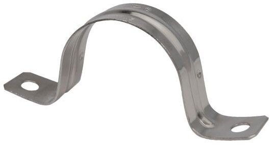 Gibson Stainless 3150-2, 1-1/2", 316 Stainless Steel, 2-Hole, Conduit Strap, 1pc