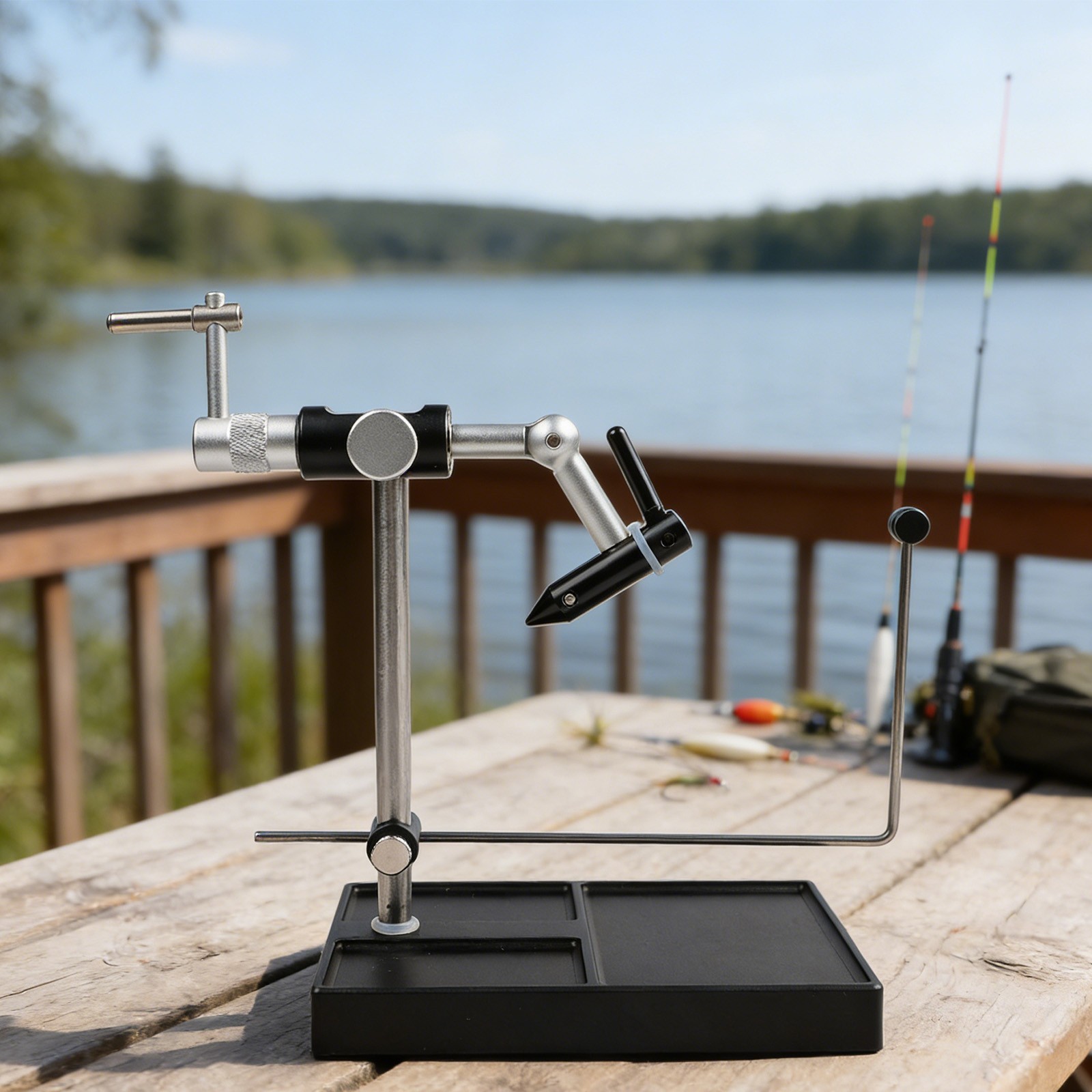 Ergonomic Design Fly Tying Vise Comfortable and Efficient Tying Experience