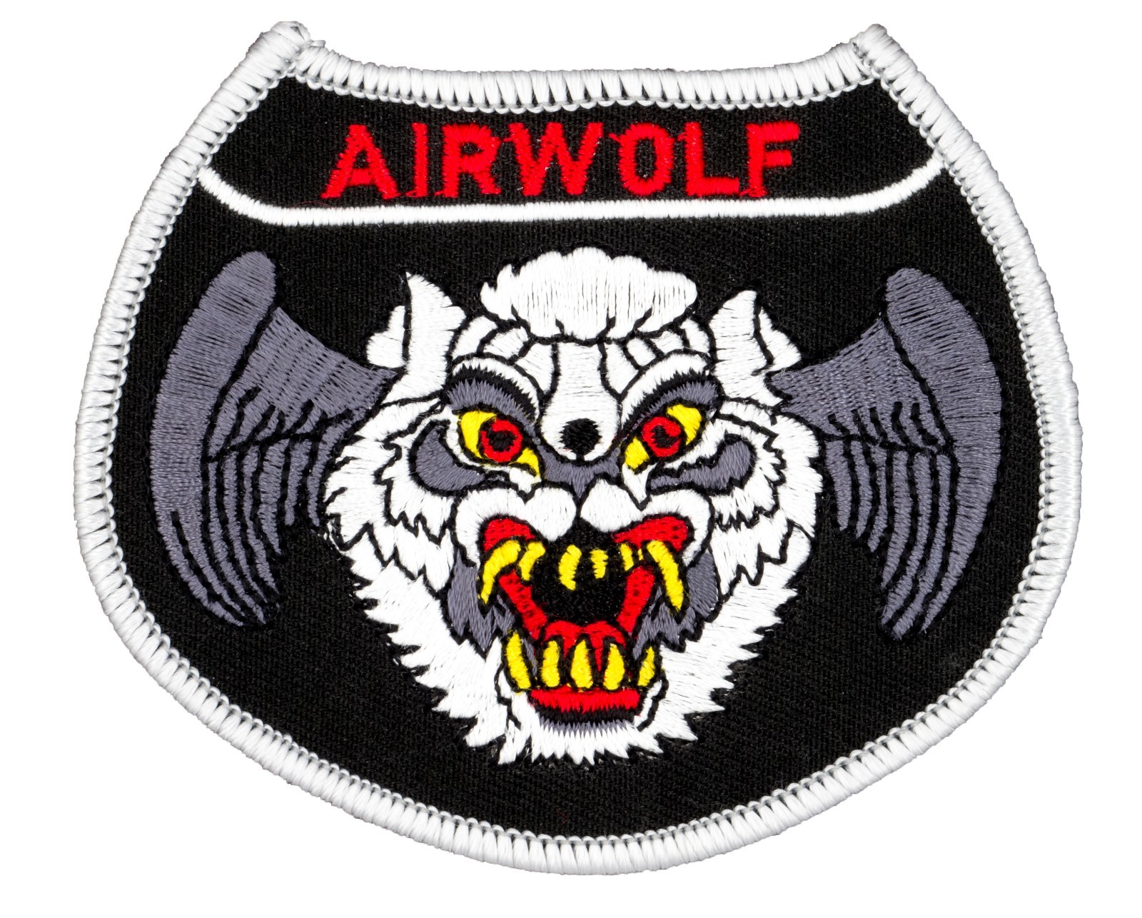 Airwolf Patch (135) 3 1/2" x 3" Embroidered Patch 14108