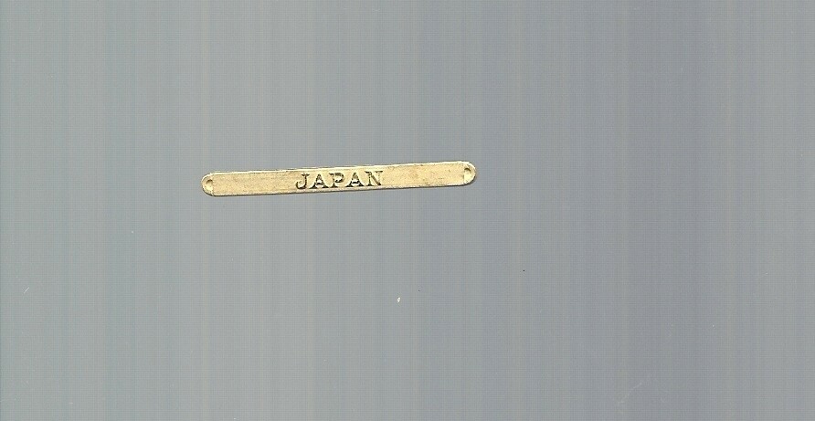 JAPAN Service Bar for medal for Army of Occupation Award medal AOO