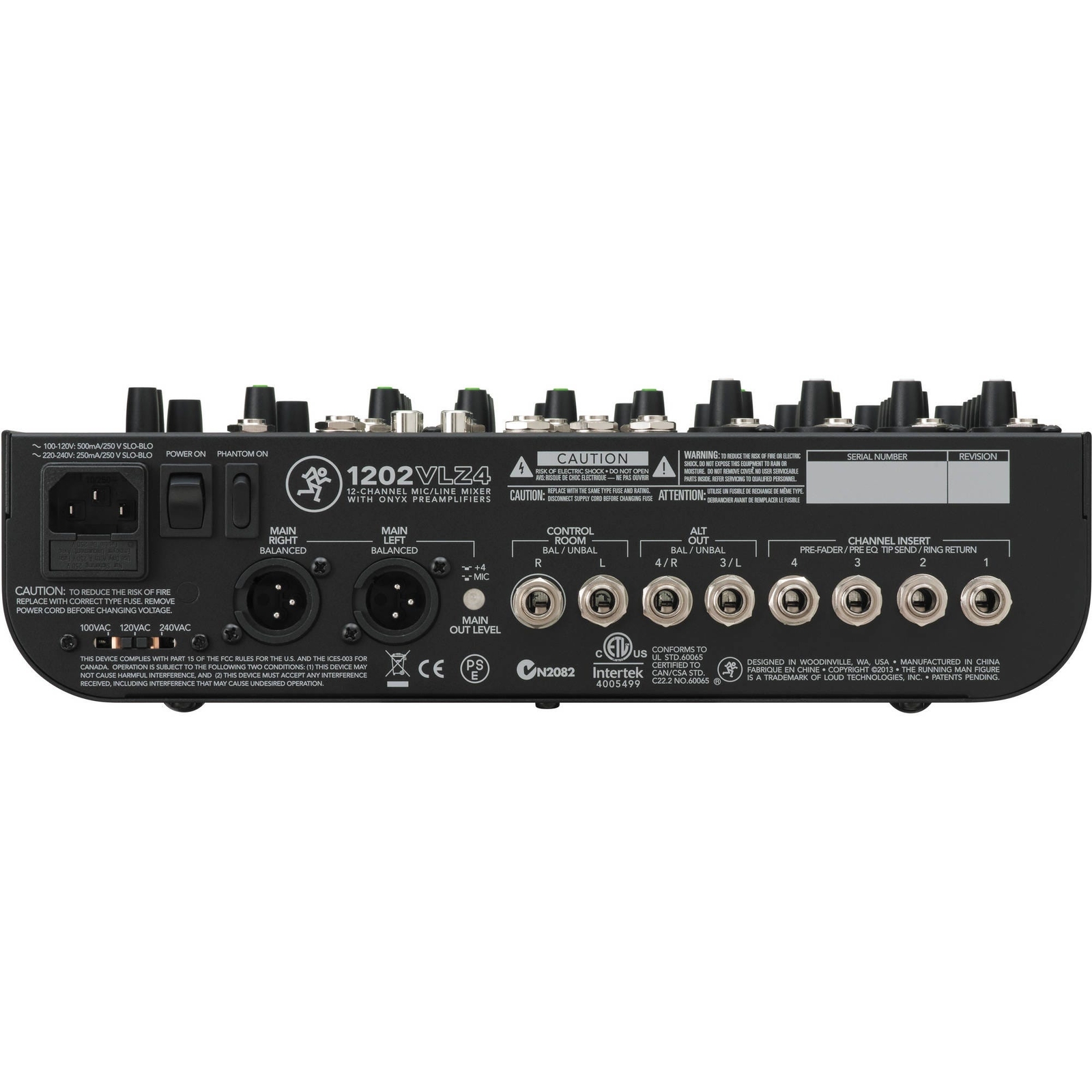 Mackie 1202VLZ4 12-channel Compact Mixer