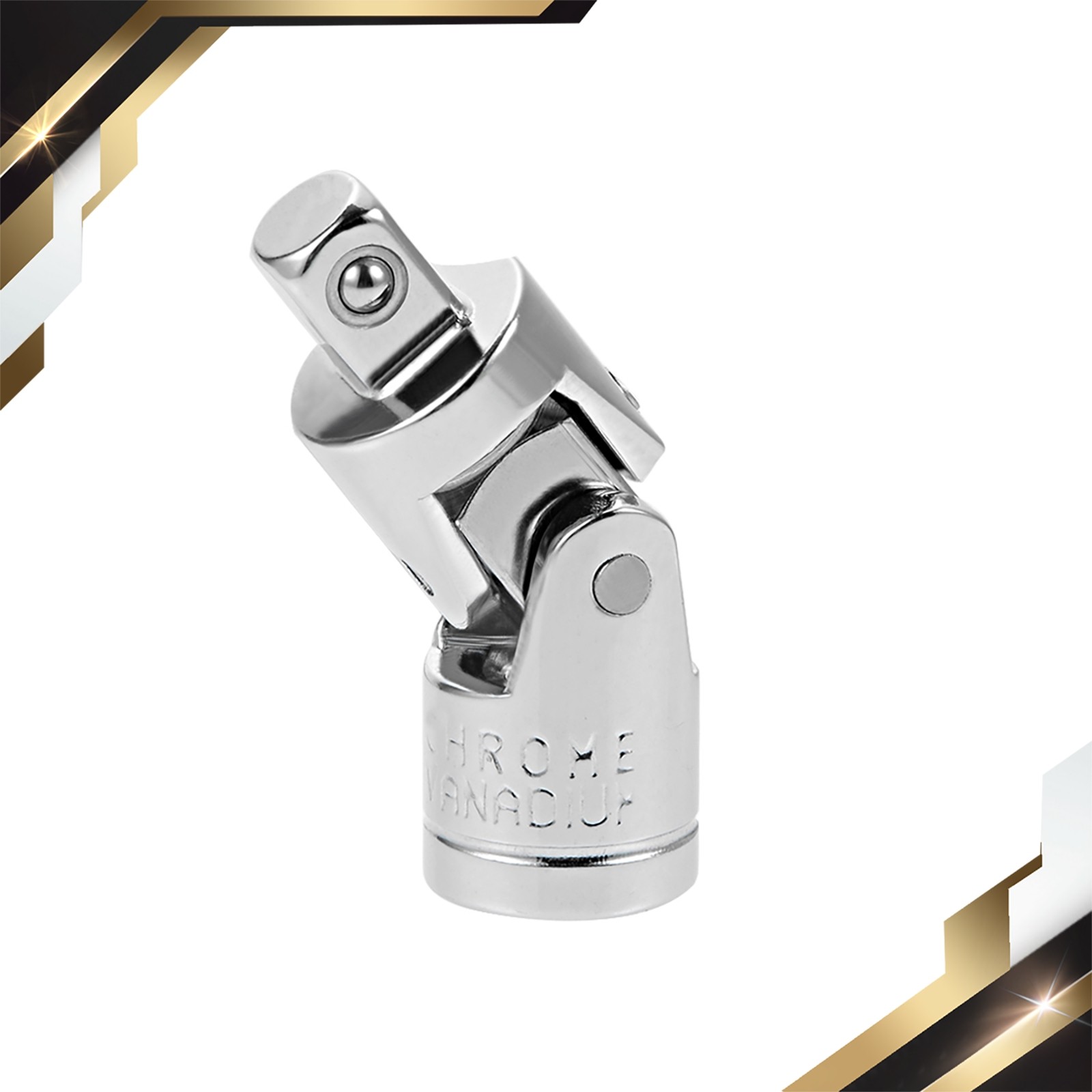 1/4" Drive Spring Loaded Universal Joint Socket Cr-V