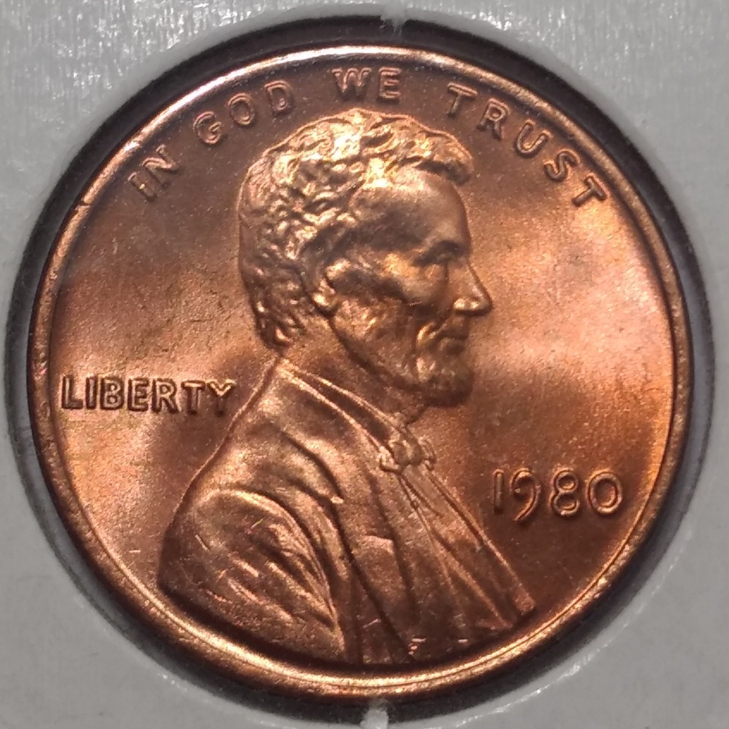 1980 Gem to Superb Gem Mint State Lincoln Cent