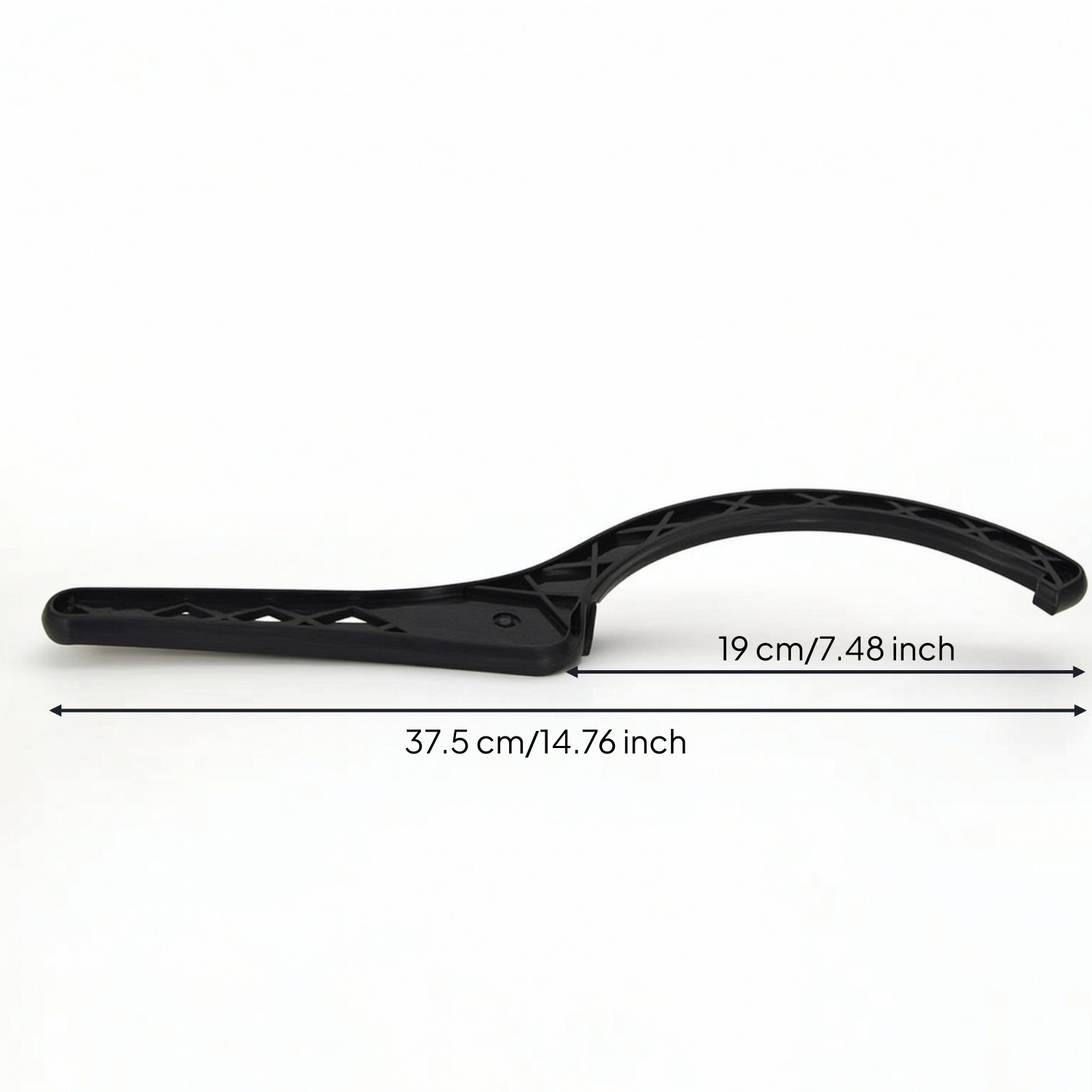 Pool Pump Wrench Lightweight Wrench with Curved Handle Hooked for Technicians