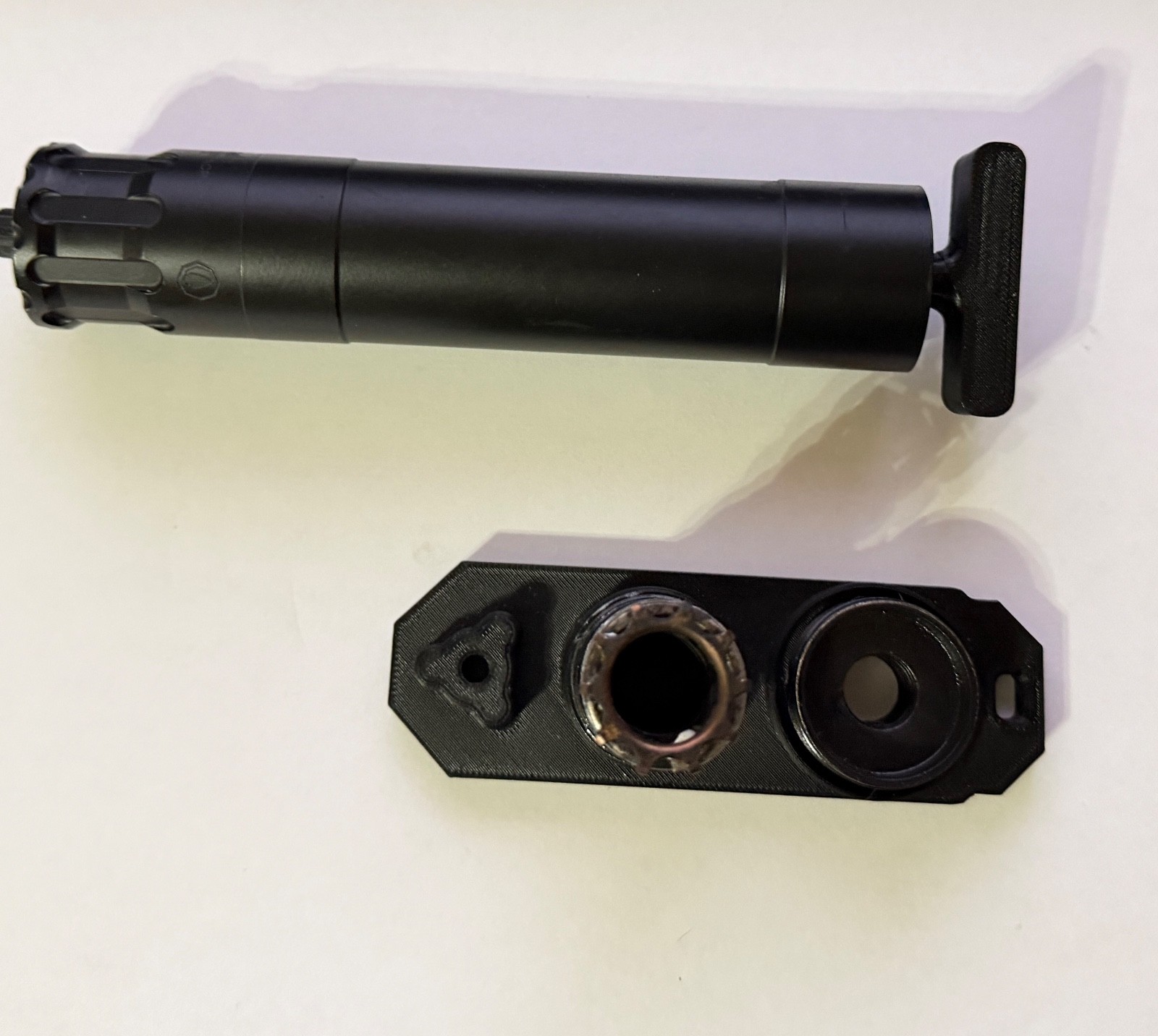 Rugged Obsidian Combo Tool / Baffle Alignment Rod