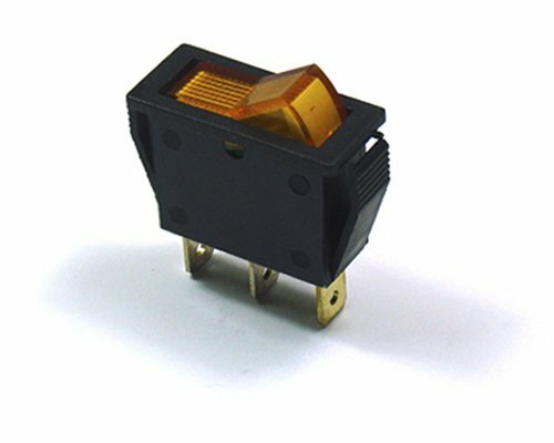 CYGUSA Illuminated Automotive Rocker Switch - Amber