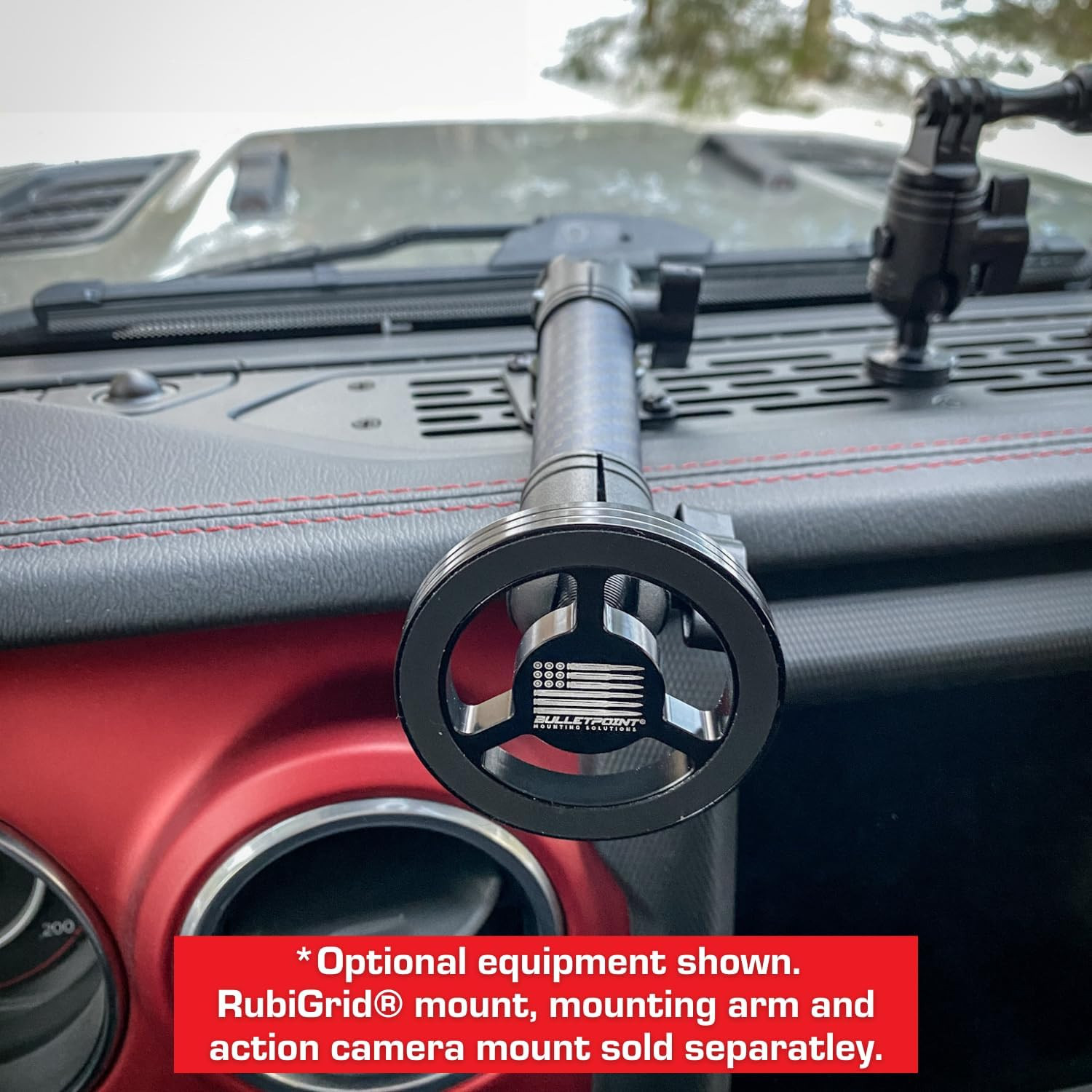 Bulletpoint Dash Mount Magnetic Cell Phone Holder Compatible with Magsafe Iphone