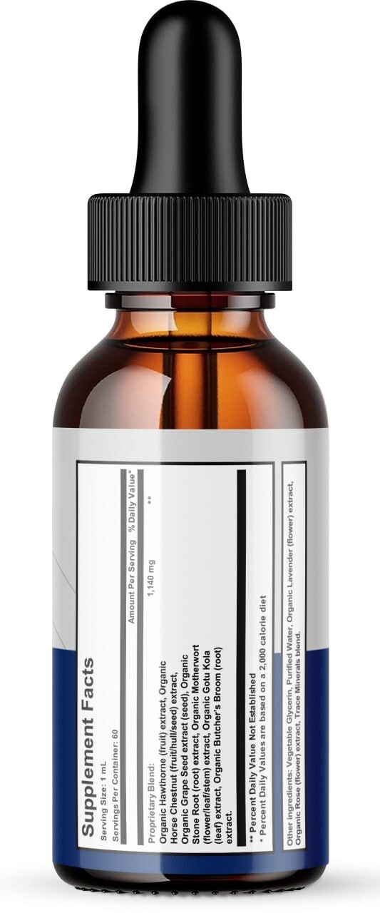 Amiclear Blood Support Dietary Supplement Drops Official Formula (1 Pack)