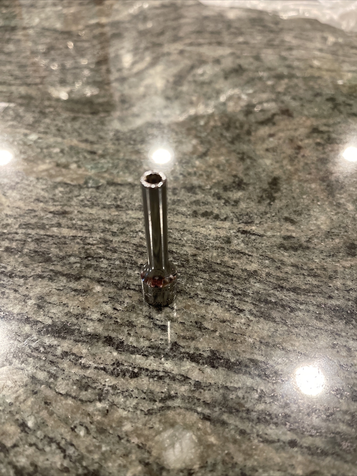 Snap-On stmmd4 4mm 1/4" drive  metric deep 12 point chrome socket