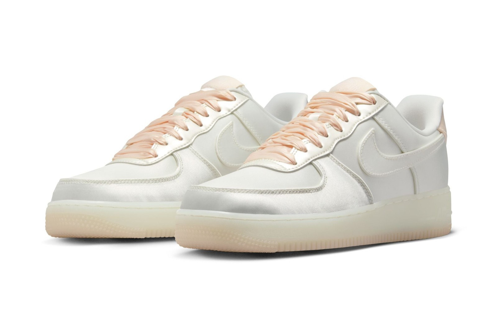 Nike WMNS Air Force 1  07 LV8 HQ3762-133 Sail Barely Orange Women's AF1 NEW