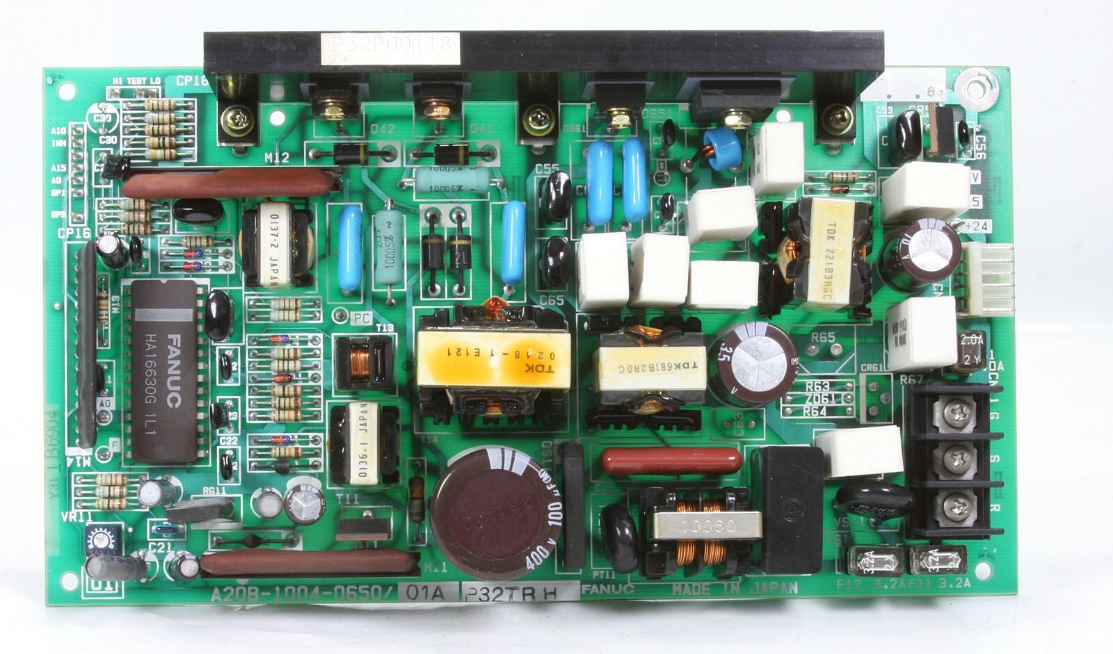 Fanuc Power Supply Circuit Board A20B-1004-0650/01A