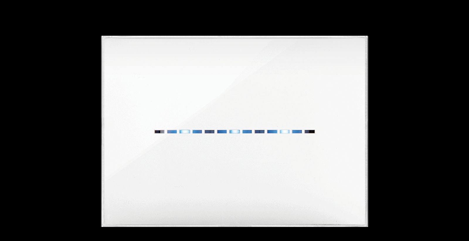 AVE PLATE YOUNG44 TOUCH SERIES 3 MODULES WHITE COLOR COD. 44PJTC3B