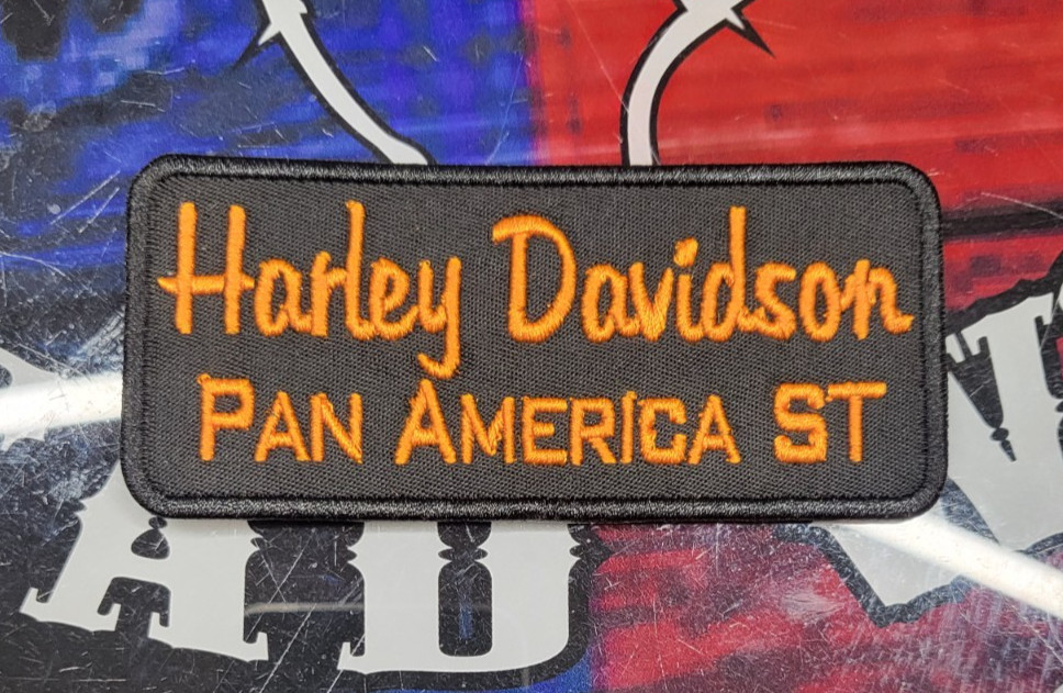 EMBROIDERED H-D PAN AMERICA ST PATCH (Please Read Ad)