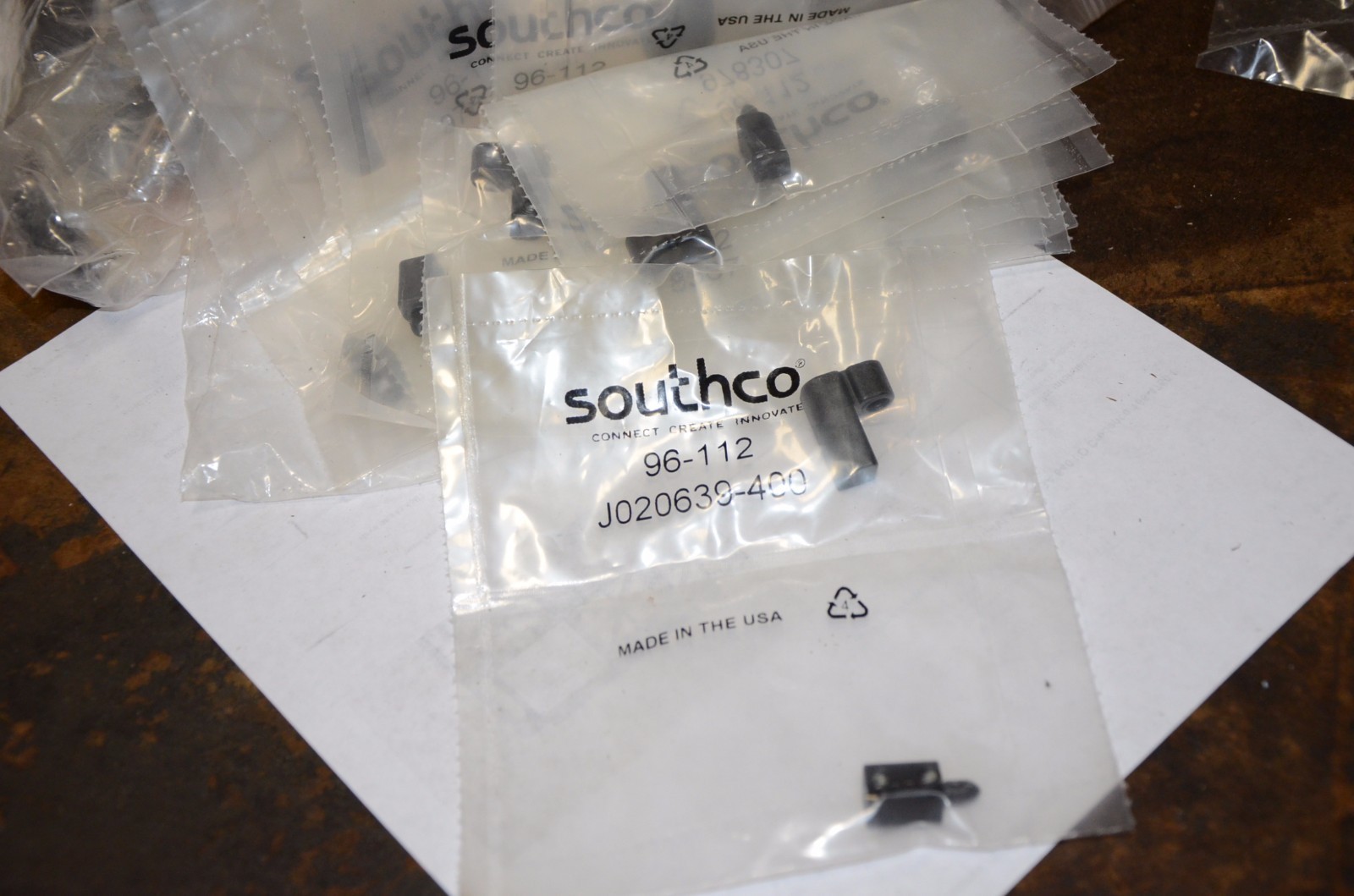 Southco 96-112 J020639-400 Right Turn Mini Lift Off Hinge Black Lot of 3 NEW