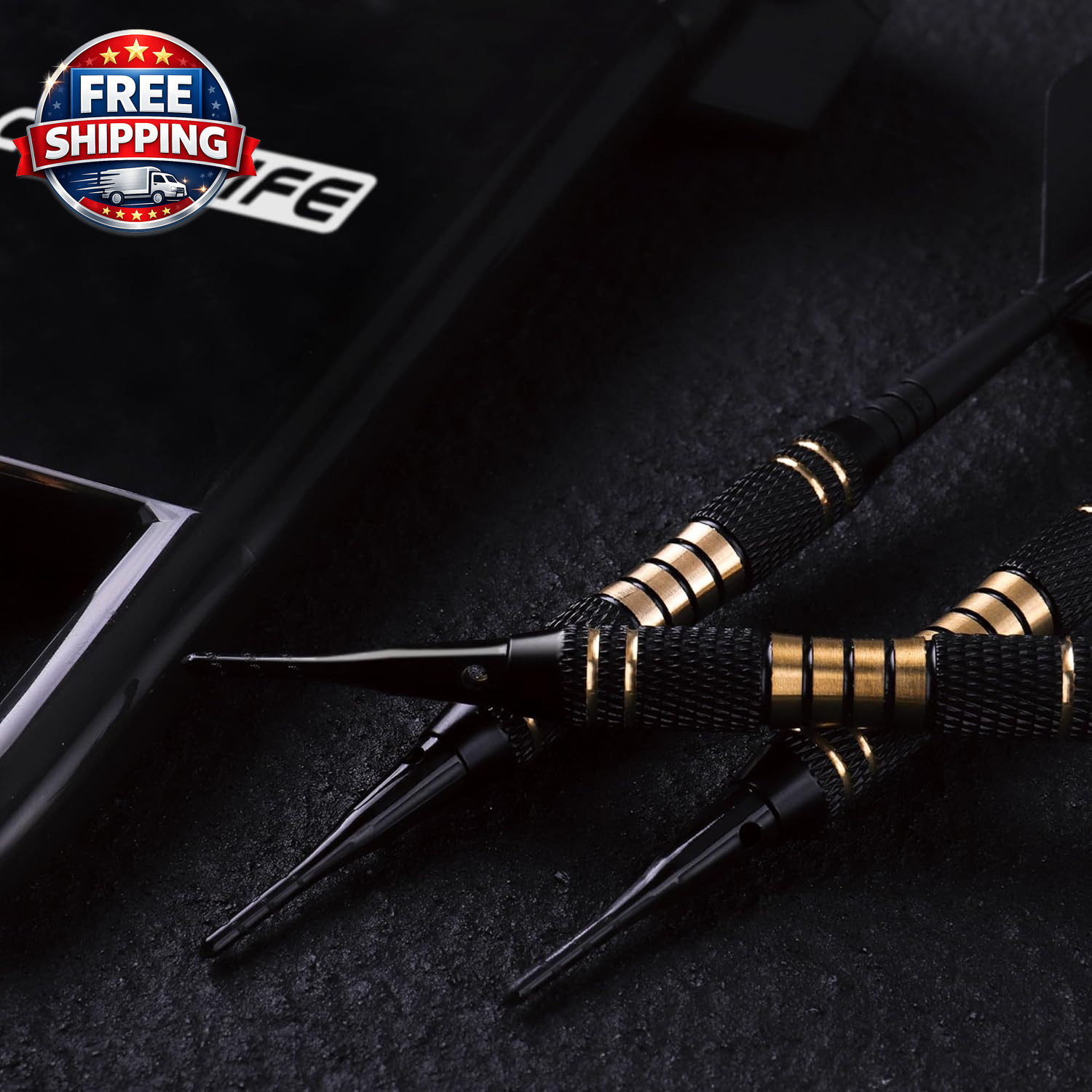 Darts Plastic Tip - Professional Soft Tip Darts Set 18 Grams with Carr