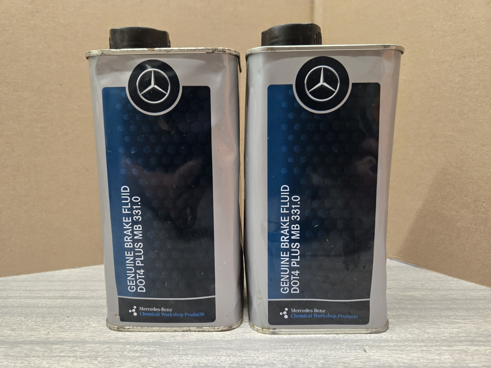 Mercedes-Benz MB 331.0 Genuine Brake Fluid- 1L Cans- PACK OF 2
