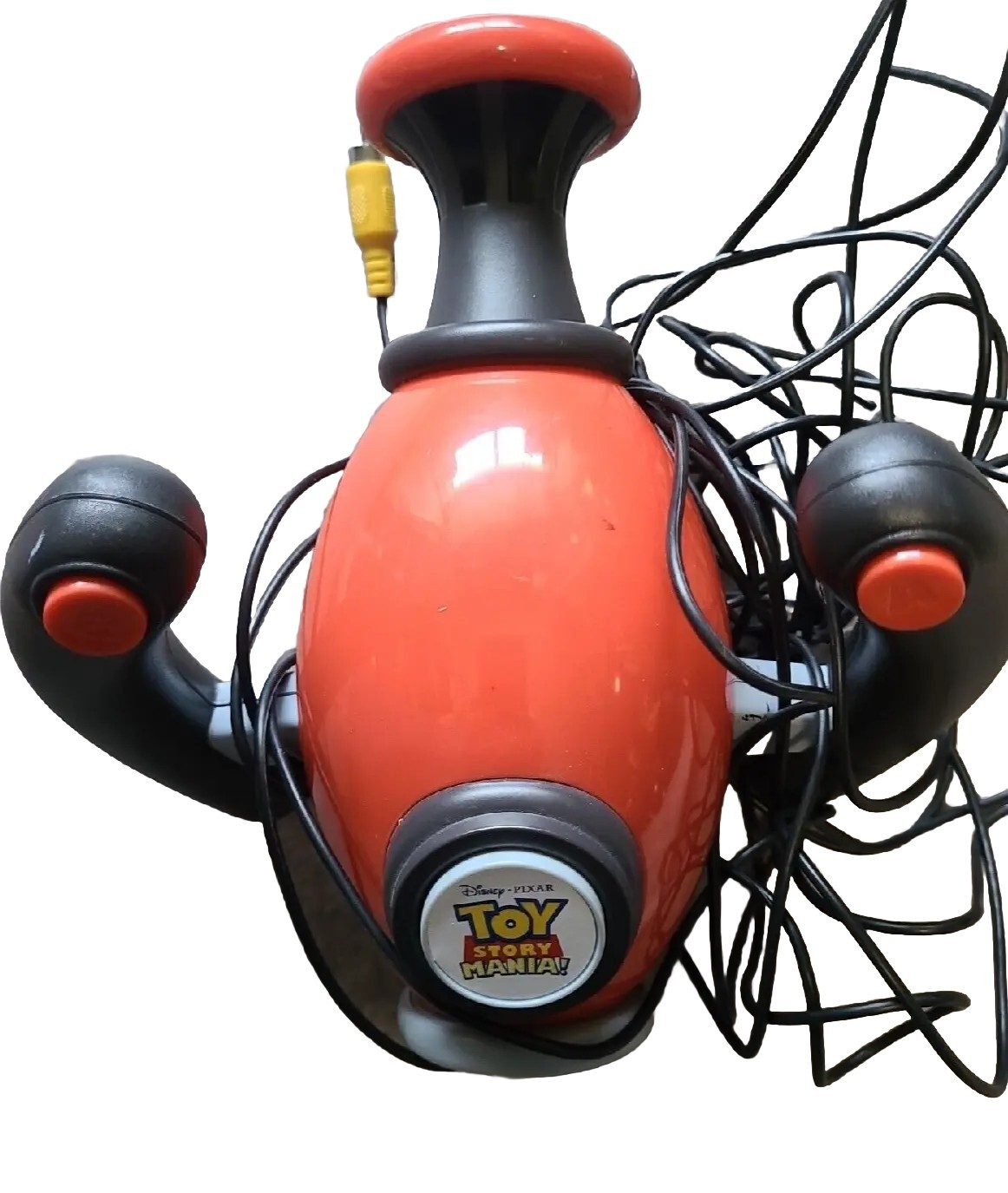 2010 Jakks Pacific Disney Pixar Story Mania Control Tv Games Red