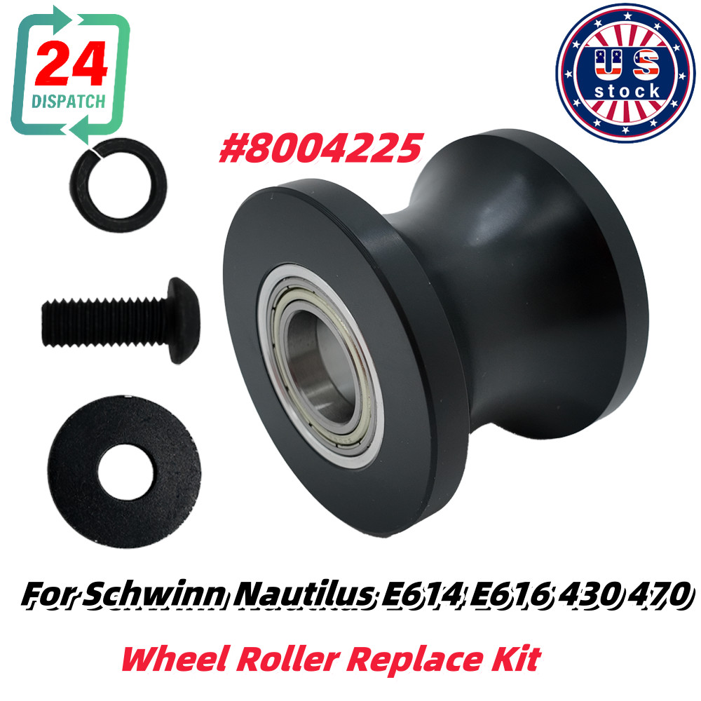 For Schwinn Nautilus E616 Elliptical Wheel Roller 1SET E614 430 470 #8004225