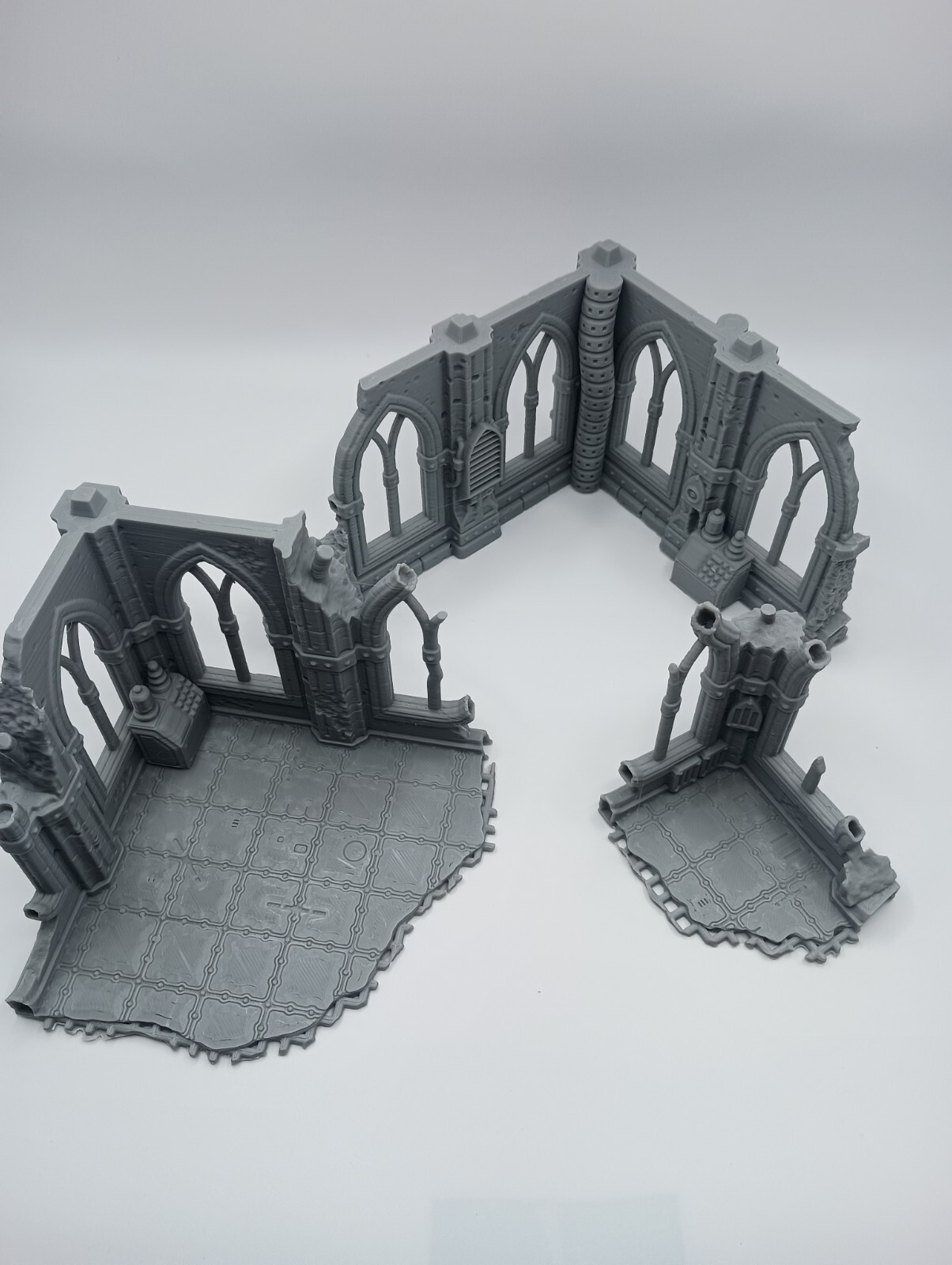 Gothic Sector 75 Modular Sci-Fi Ruins Building # 2 (32mm Scale) [PTO]