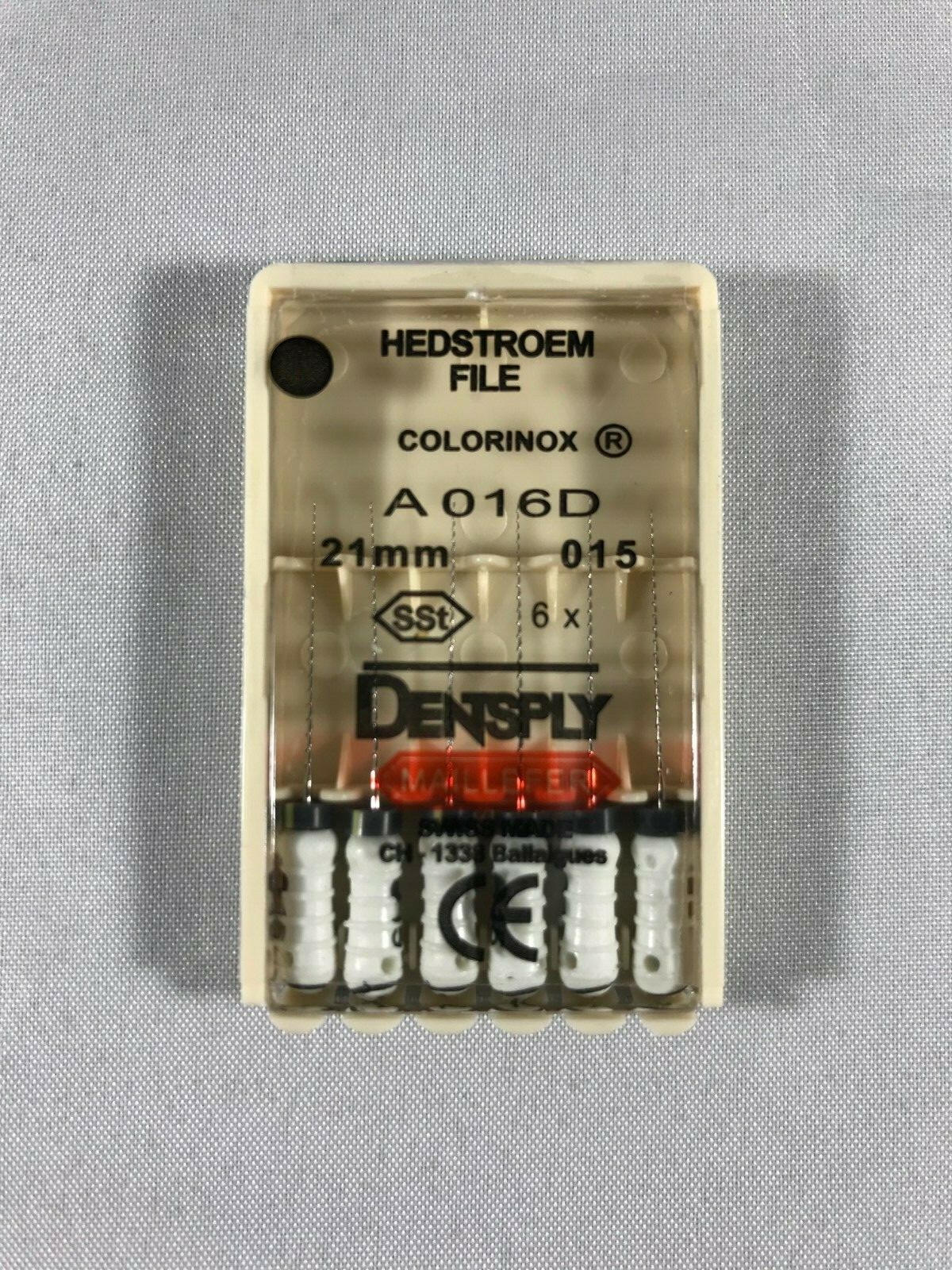 Dentsply Maillefer H-file Endodontic stainless steel 21mm All sizes 30 files/pk