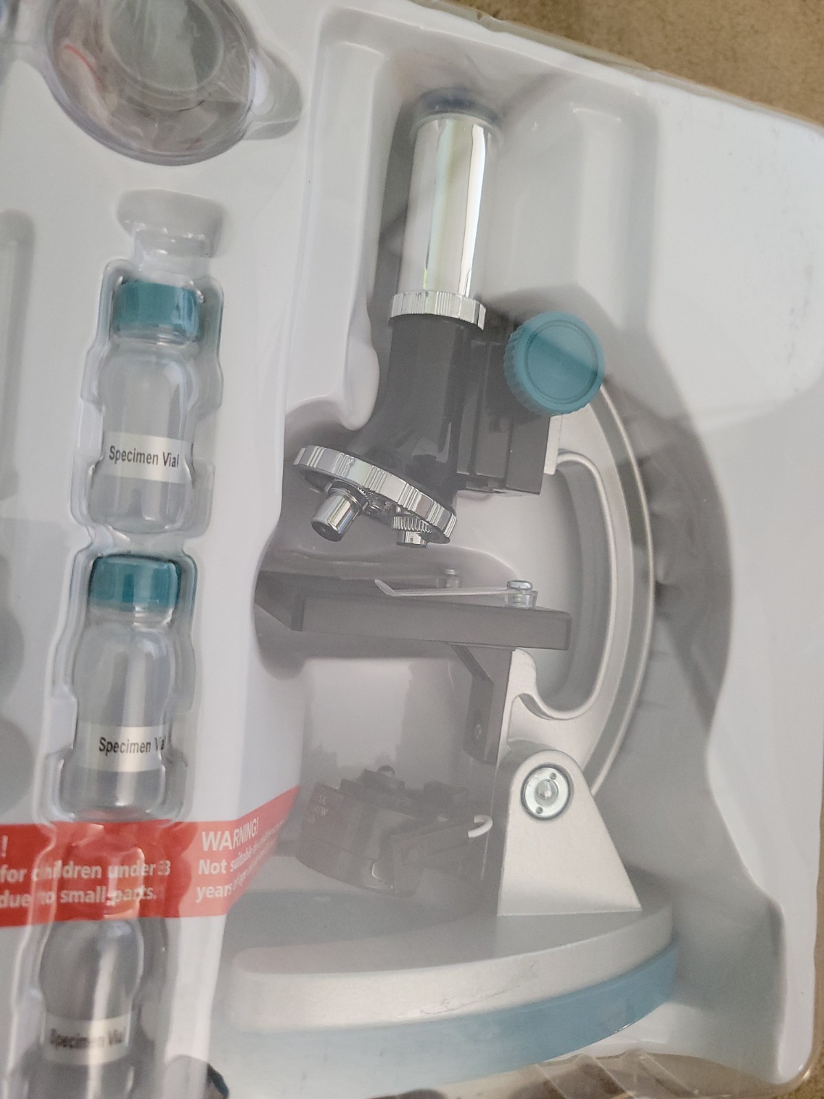 Kids GeoSafari MicroPro Microscope With Light Mirror Set