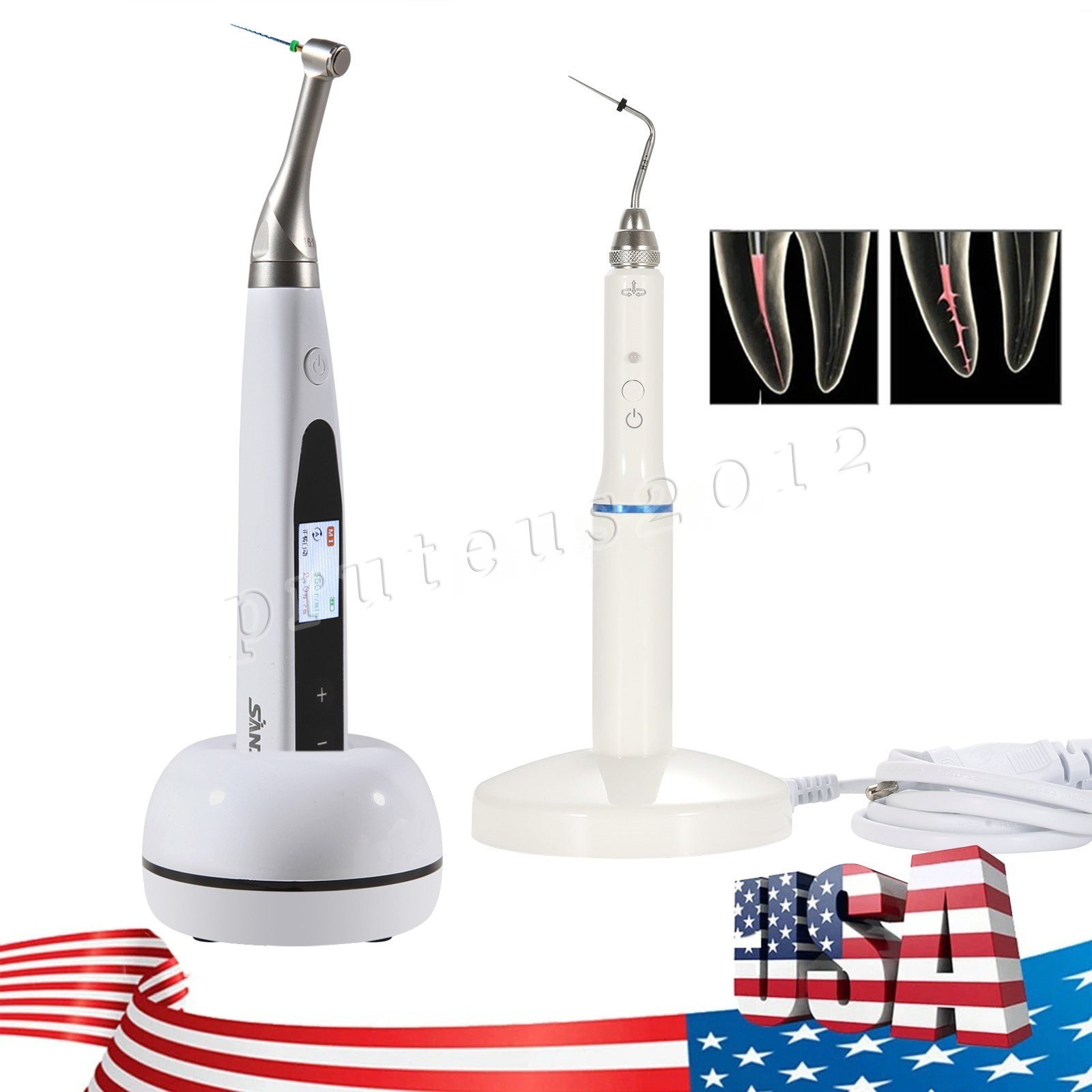 Dental Endodontic Obturation System Gutta Percha Heated Pen/ Cordless Endo Motor