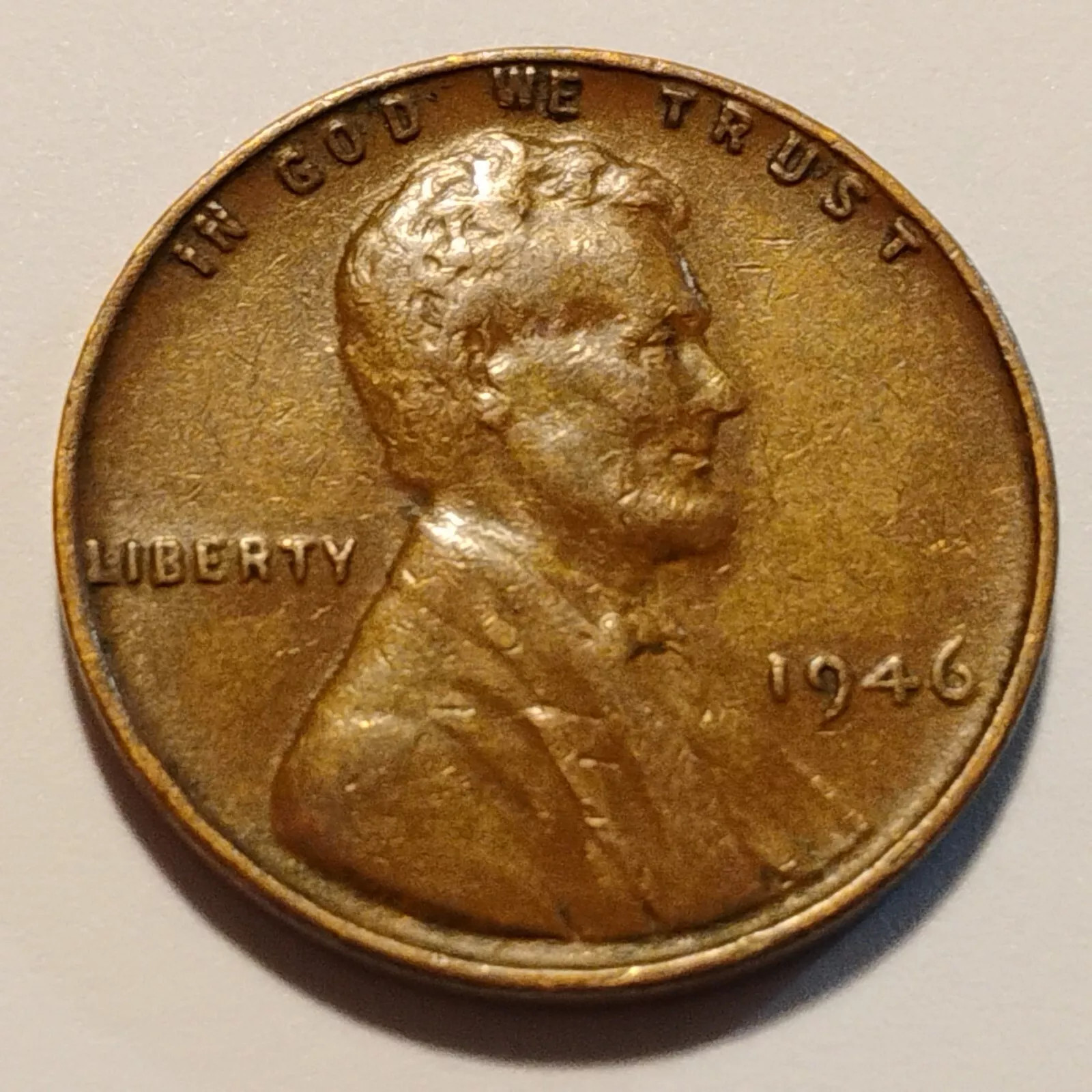 1946 P - BN - COPPER - 1 - 3.00 GRAMS