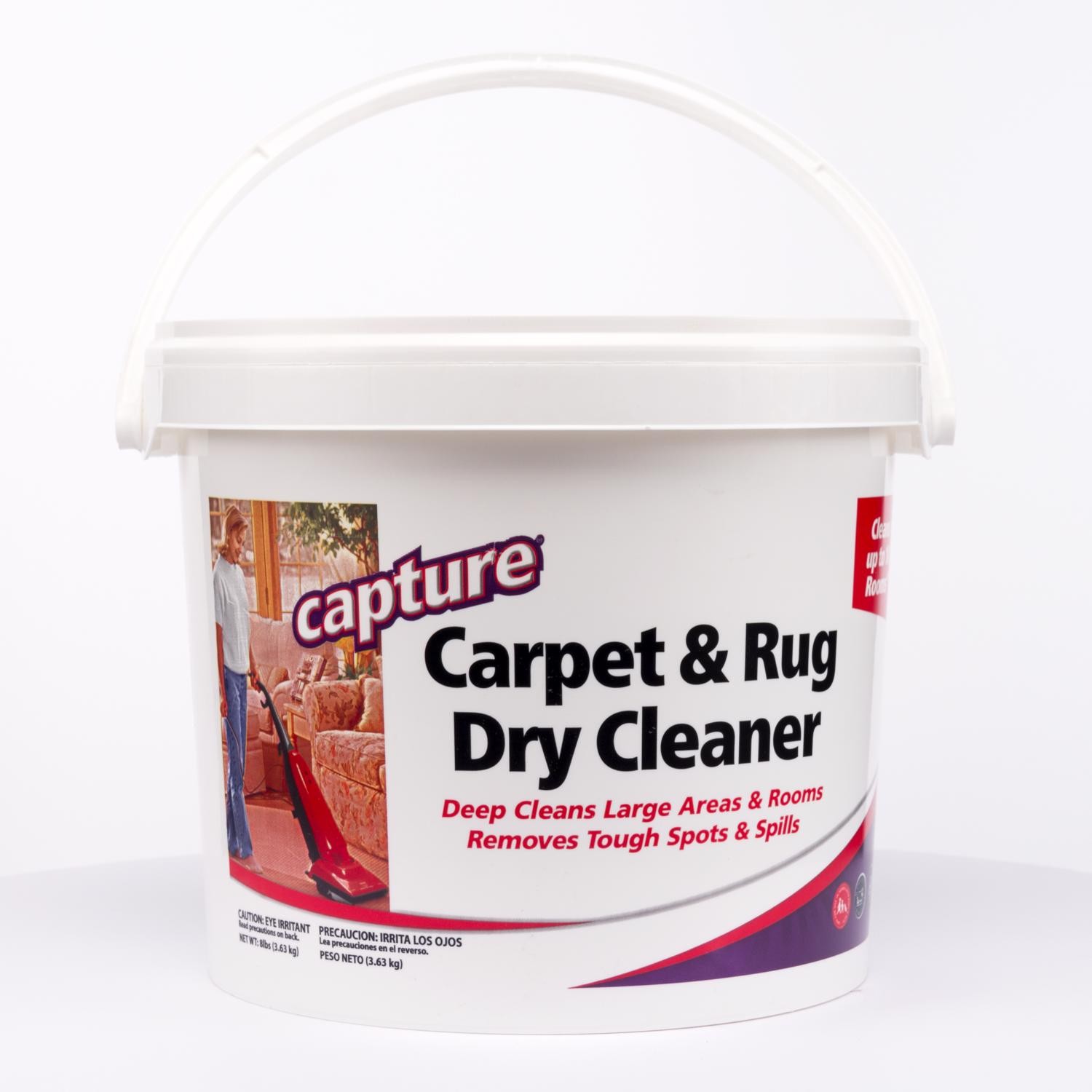 Capture Premium Lemon Scent Carpet Cleaner 4 lb Powder