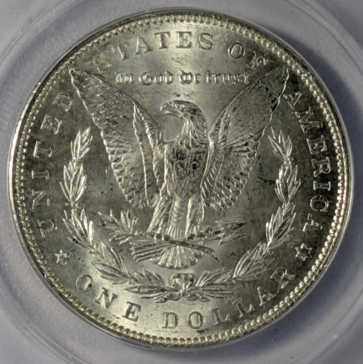 1899 Morgan Silver Dollar ANACS MS-62