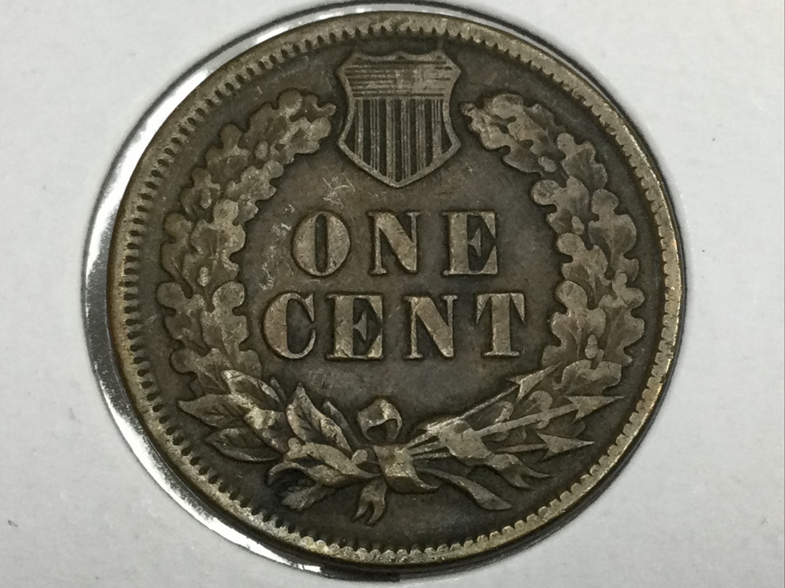 1893 Indian Cent in very fine & extra fine