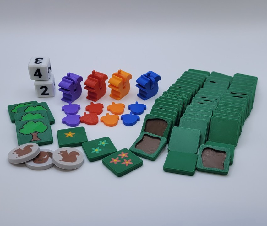 Squirrel Away - Memory strategy and luck game - EXCLUSIVE
