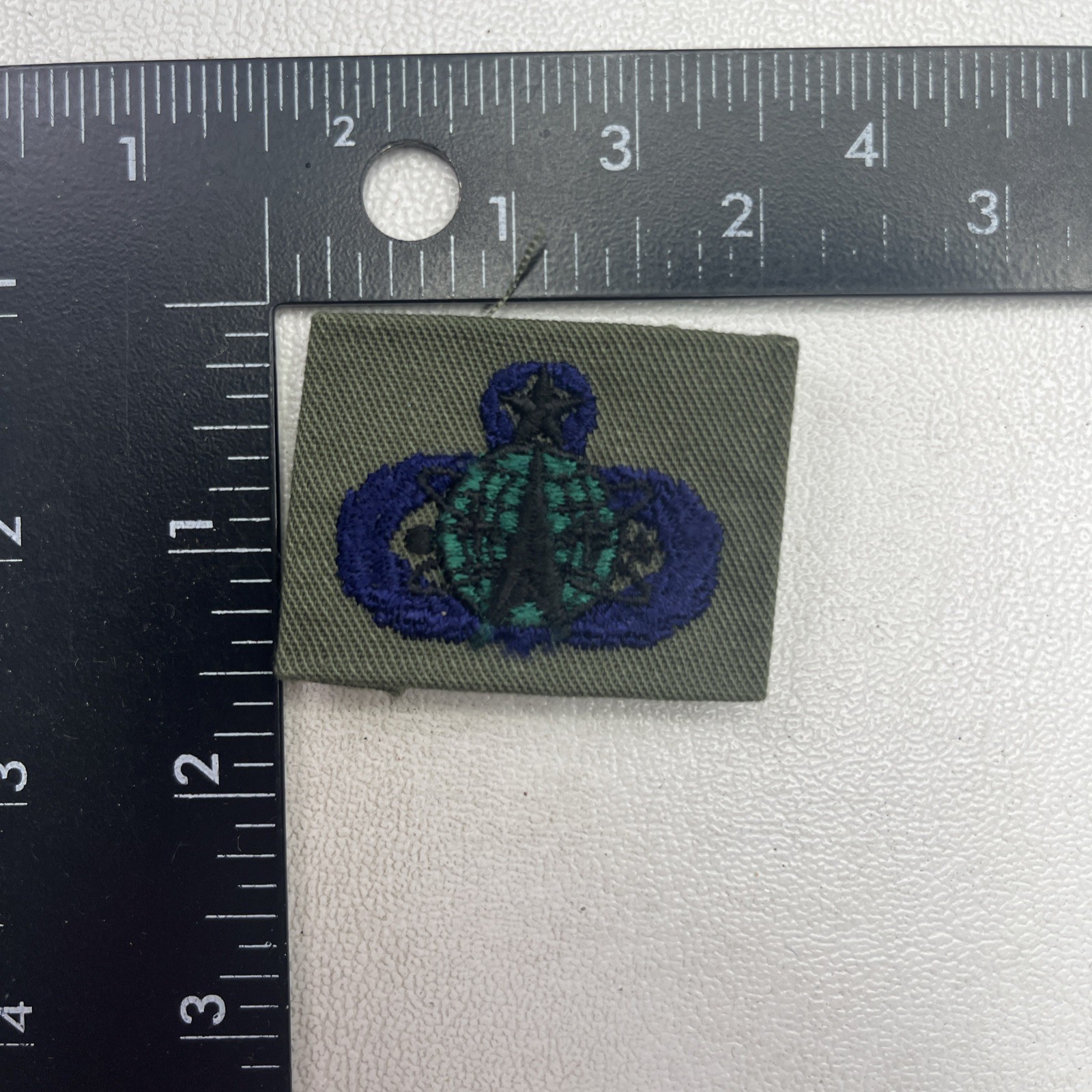 US Air Force USAF BADGE (? SPACE OPERATIONS BADGE) Patch Military 20K