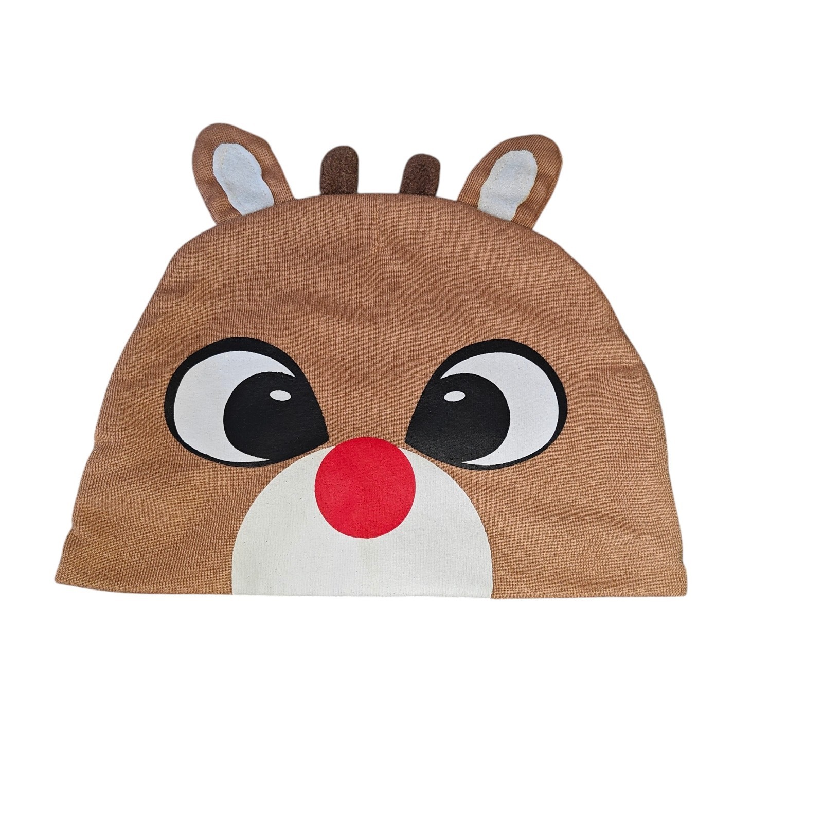 Rudolph the Red-Nosed Reindeer Themed Holiday Toddler Beanie Hat One Size