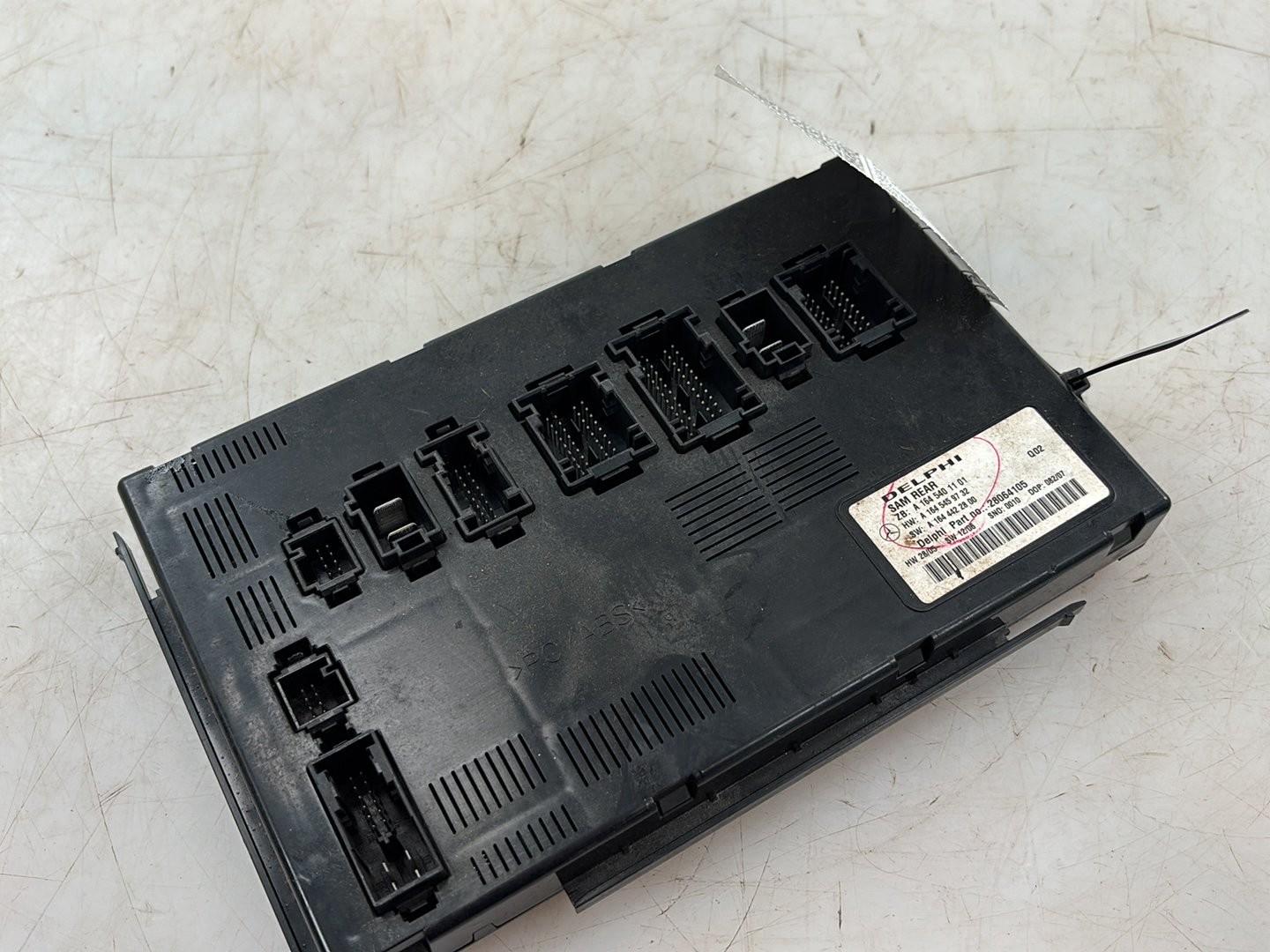 07-12 Mercedes X164 GL450 ML350 Rear Sam Module Control Signal Acquisition OEM