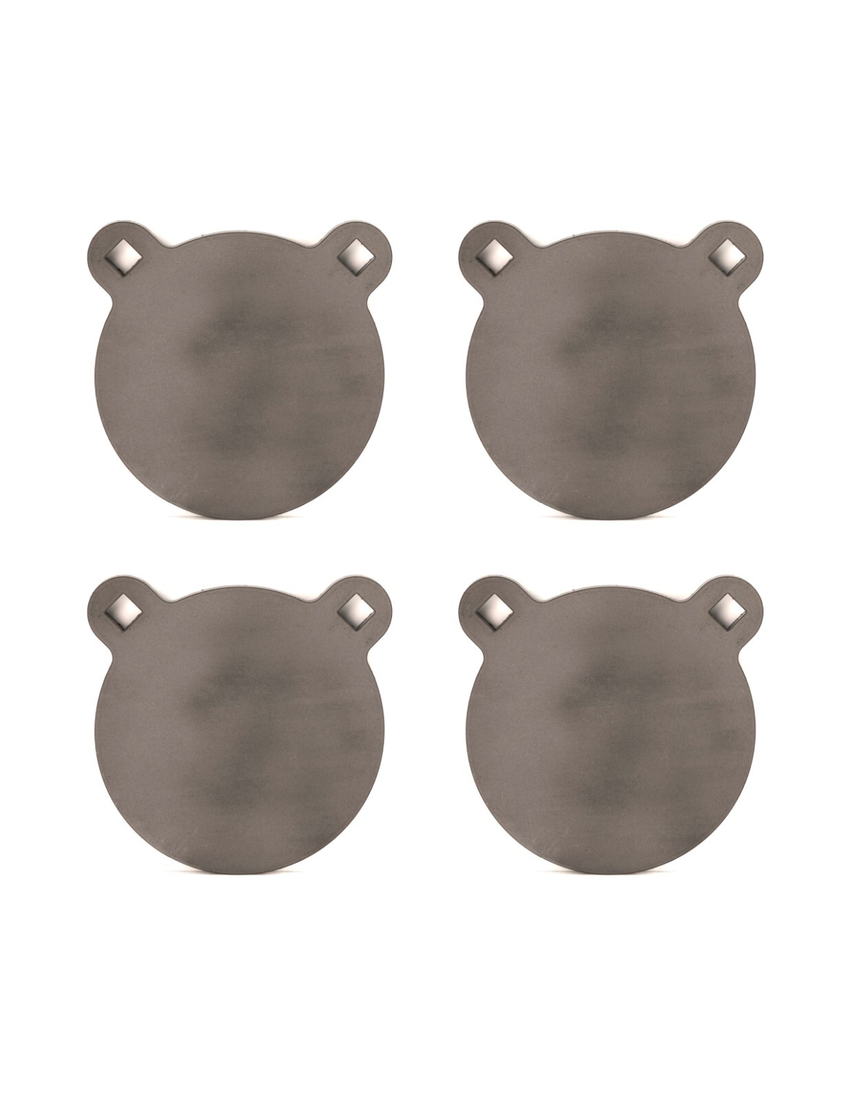 3/8" AR500 Steel Shooting Target 6 Inch Round SET OF 4 - Thornelle Outdoors