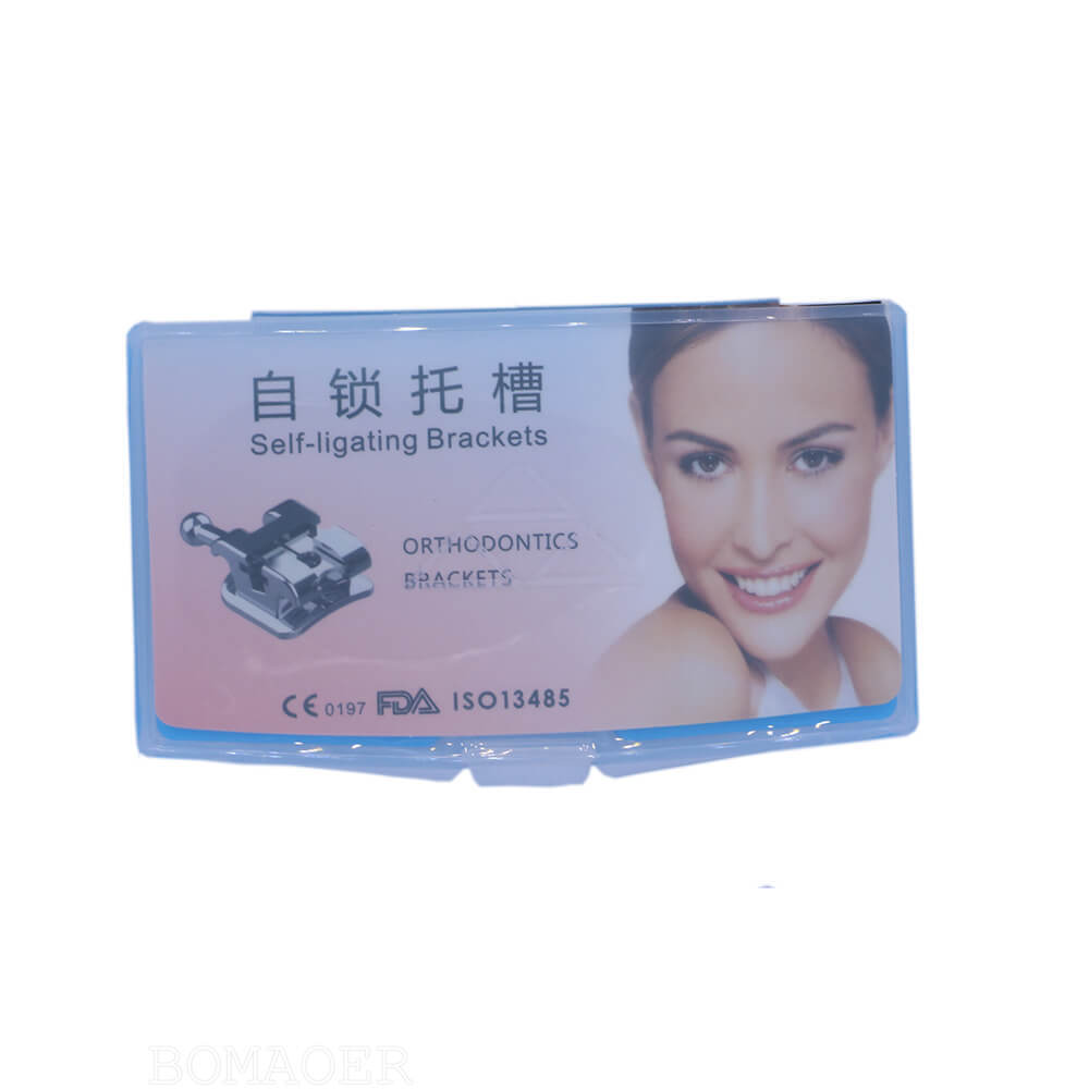 Self-Ligating Roth Brackets 0.022" with Hooks - 20pcs Dental Kit & Tool