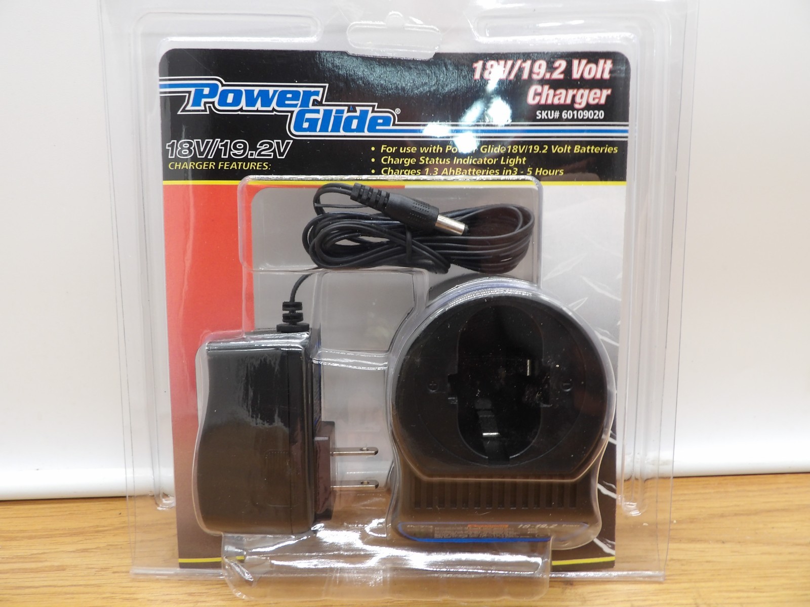 Power Glide 18V/19.2 Volt Battery Charger Unit Model 60109020 New-FREE SHIPPING!