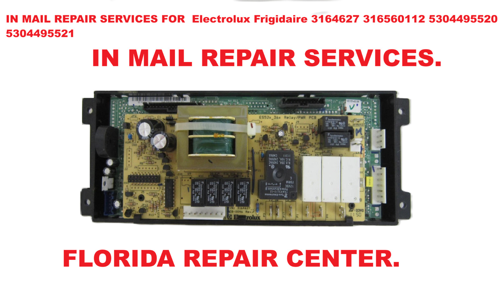 Repair Service Electrolux Frigidaire 3164627 316560112 5304495520 5304495521