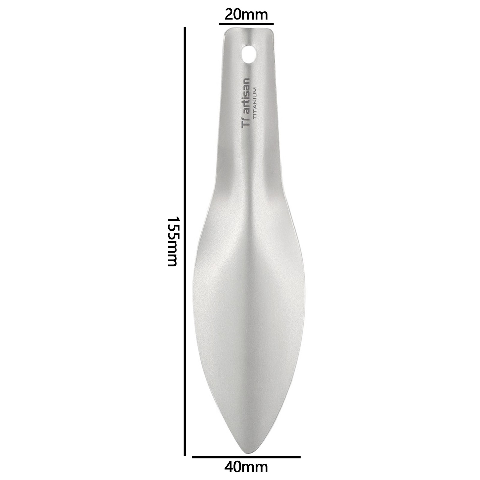 Titanium Shovel Lightweight Titanium With Storage Sack