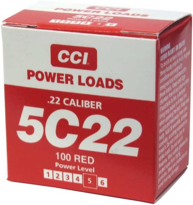 Super PRO Dummy Launcher .22 Caliber Crimped Blank Power Loads 100-Load Pack