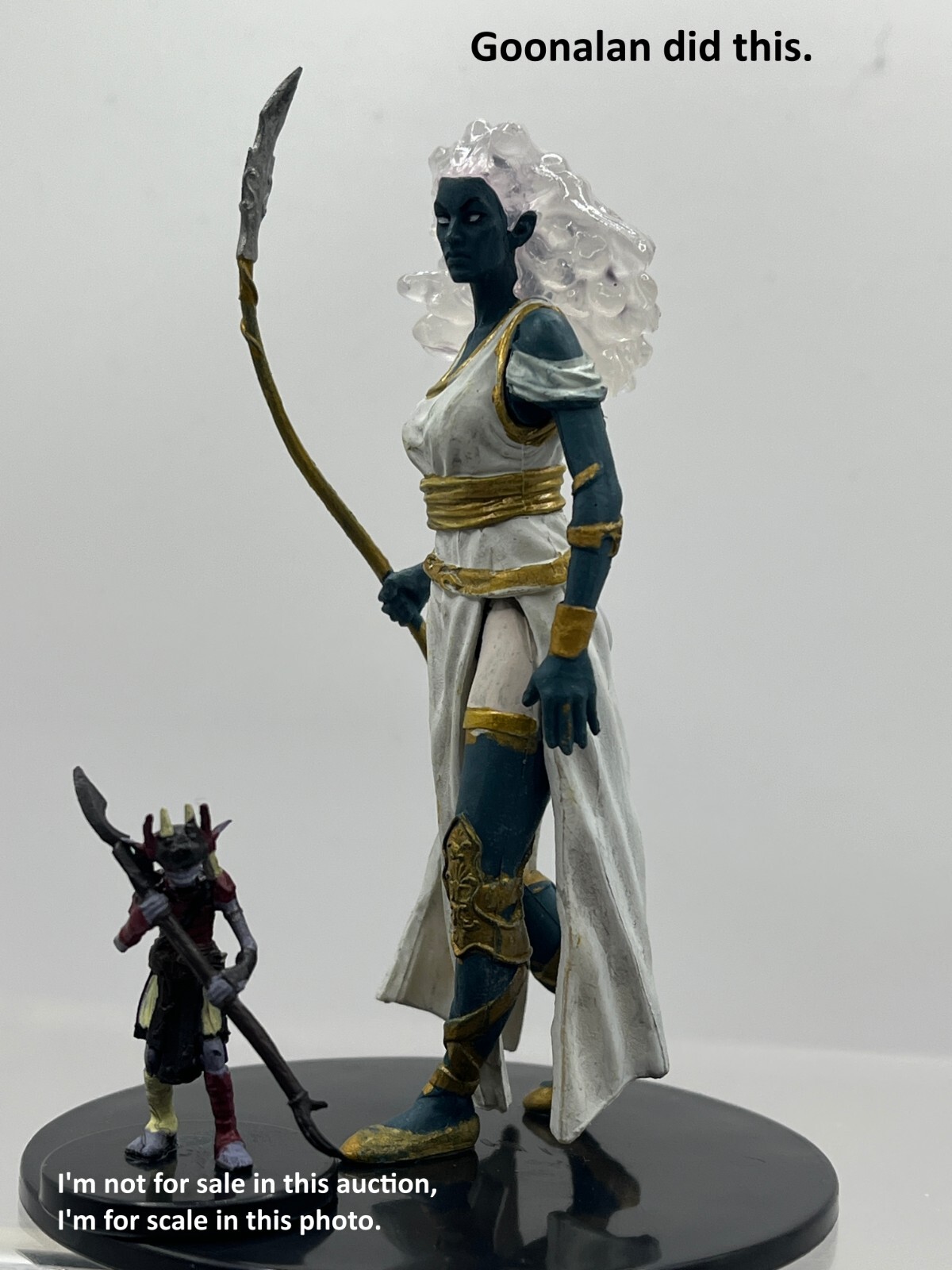 D&D Pathfinder Mini Legendary Adventures 32a Cloud Giant Spear UC HUGE