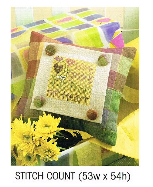 LOVE GROWS CROSS STITCH PATTERN  ONLY  - TL  VYR