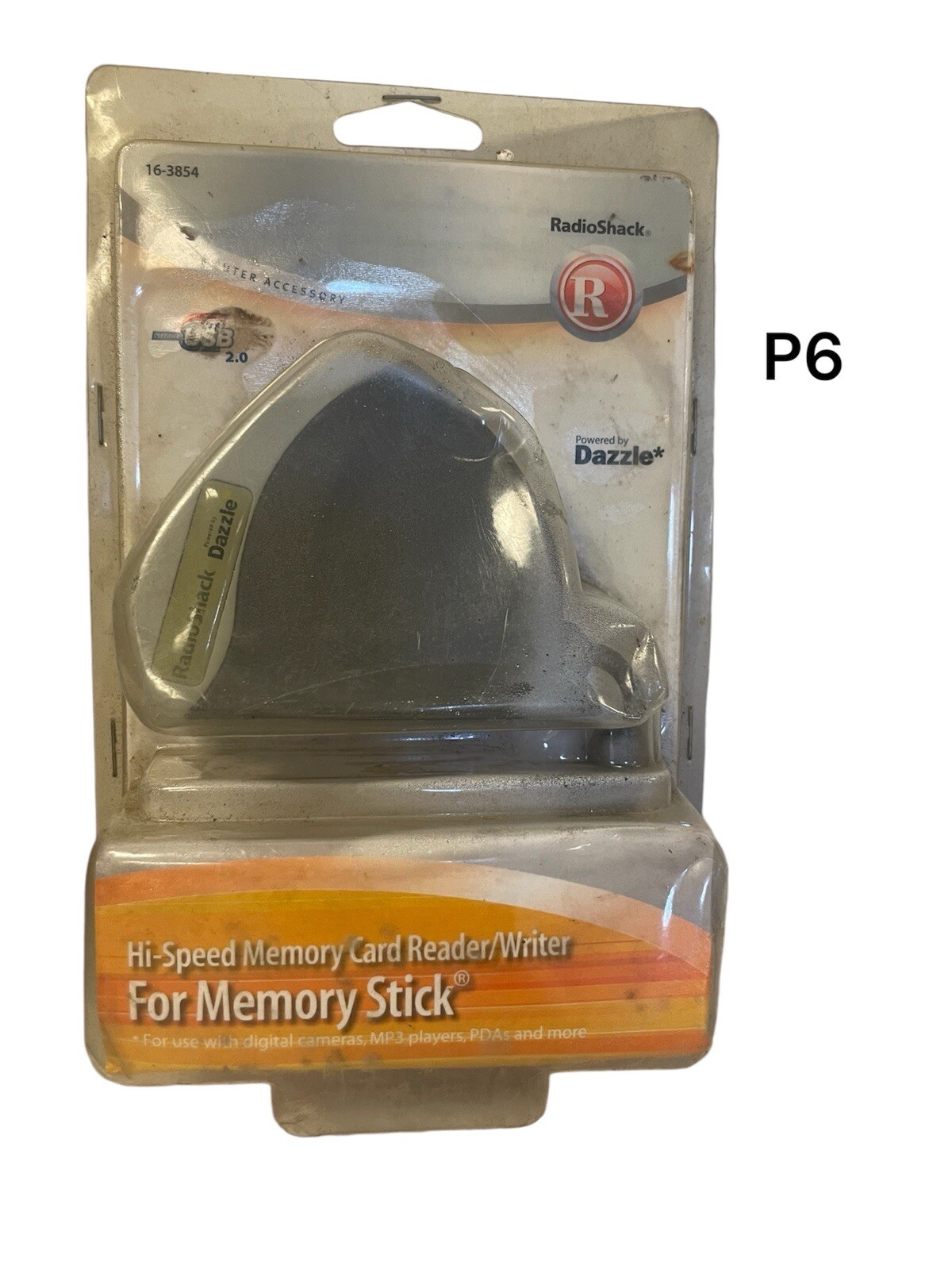 Radio Shack Dazzle Hi-Speed Memory Card Reader/Writer For Memory Stick 16-3854