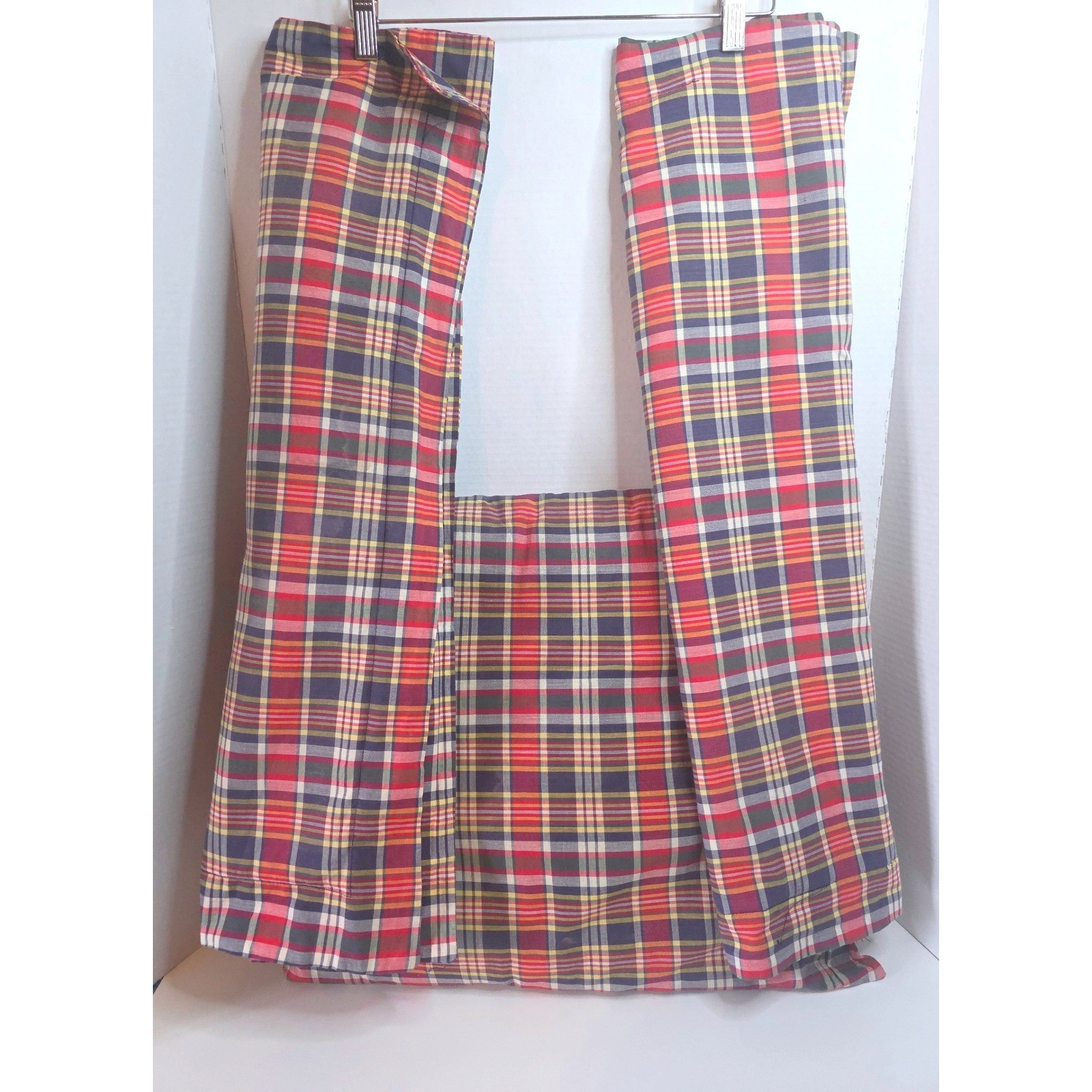 VTG Ralph Lauren Kennebunkport Plaid  2- Euro Sham 28x28 1-Toss 20x20 CALLOUTS