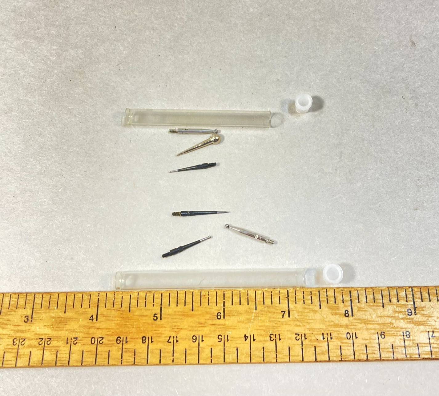 Dial Indicator Contact Point Tips 6 Pc