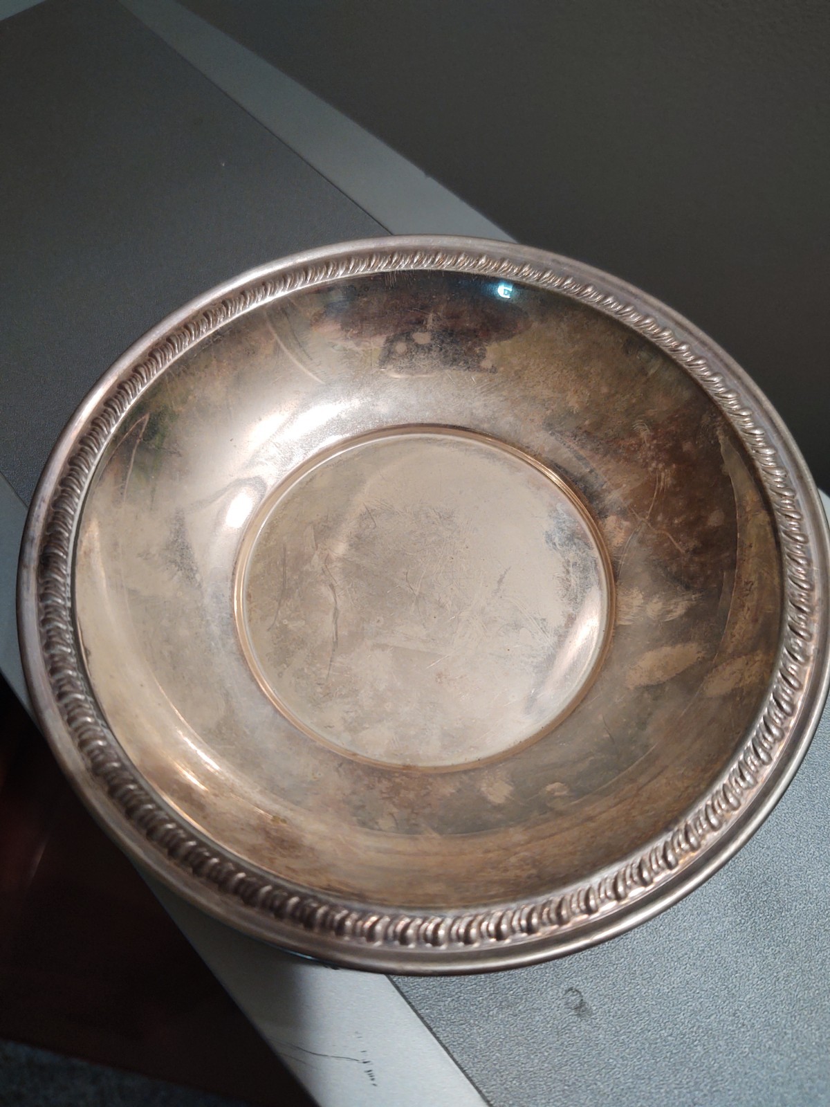 Silverplate Bowl Small Dessert Candy Dish Round