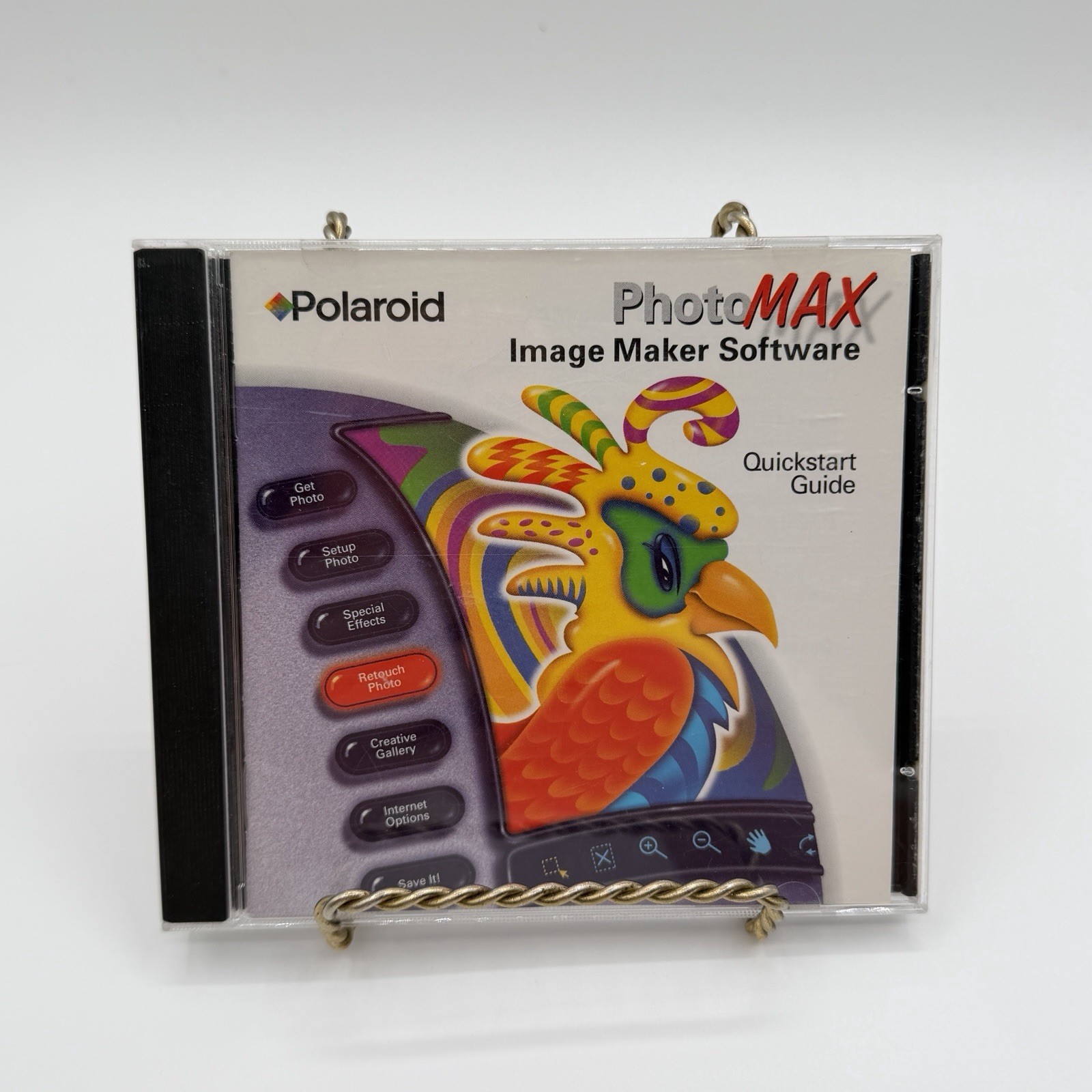 1999 Polaroid PhotoMax Image Maker Software Quickstart Guide PC CD ROM