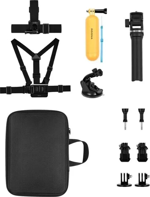 Insignia GoPro Accessory Kit for MOST GoPro Cameras - NS-GPK23