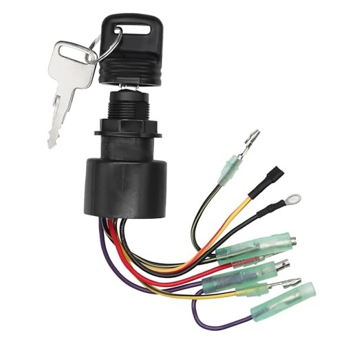 Boat Ignition Switch with Key Fit for Mercury, for Boat Engine Ignition Switch