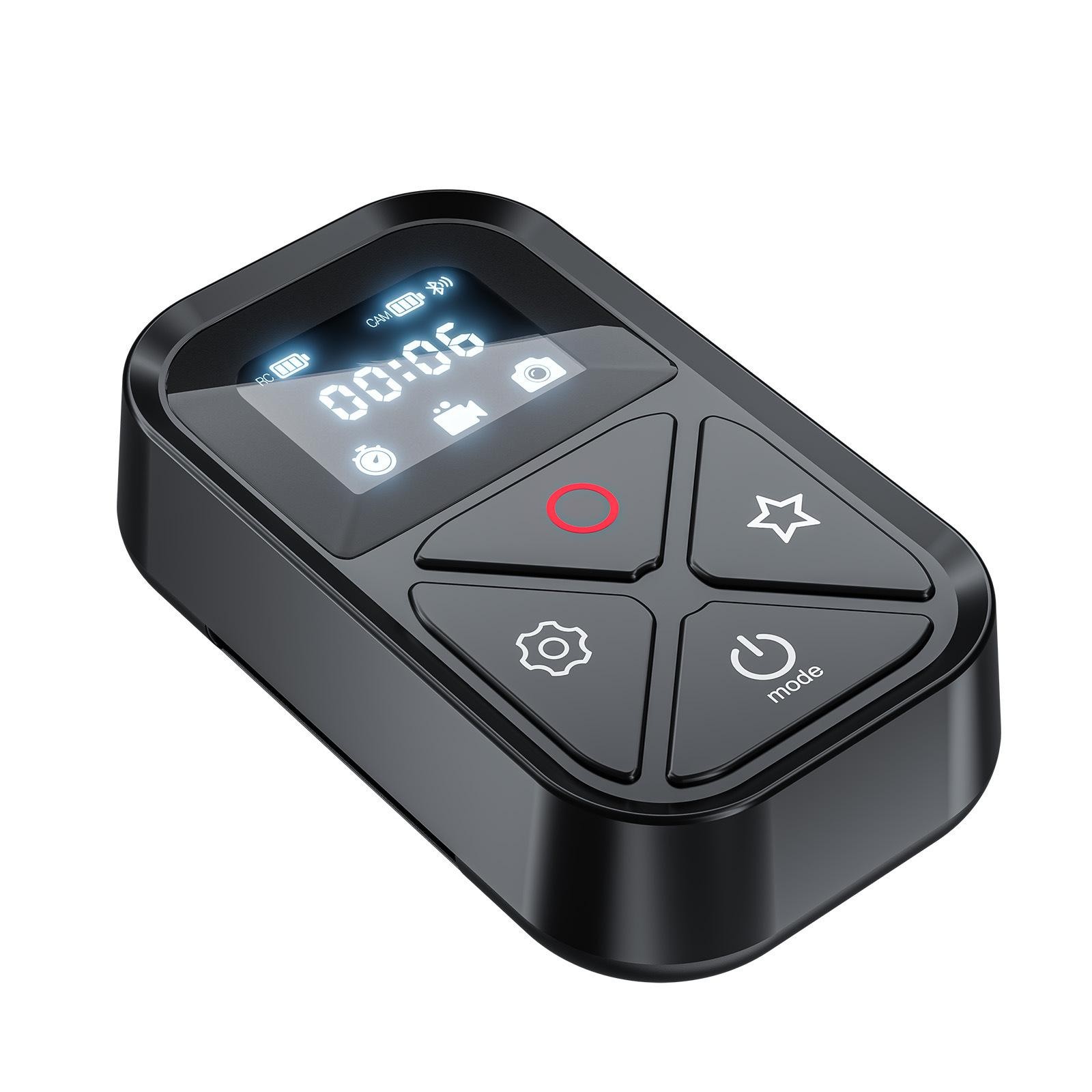 4-Button Wireless Remote Controller Control 5 Cameras For GoPro Hero 10/9/8/Max